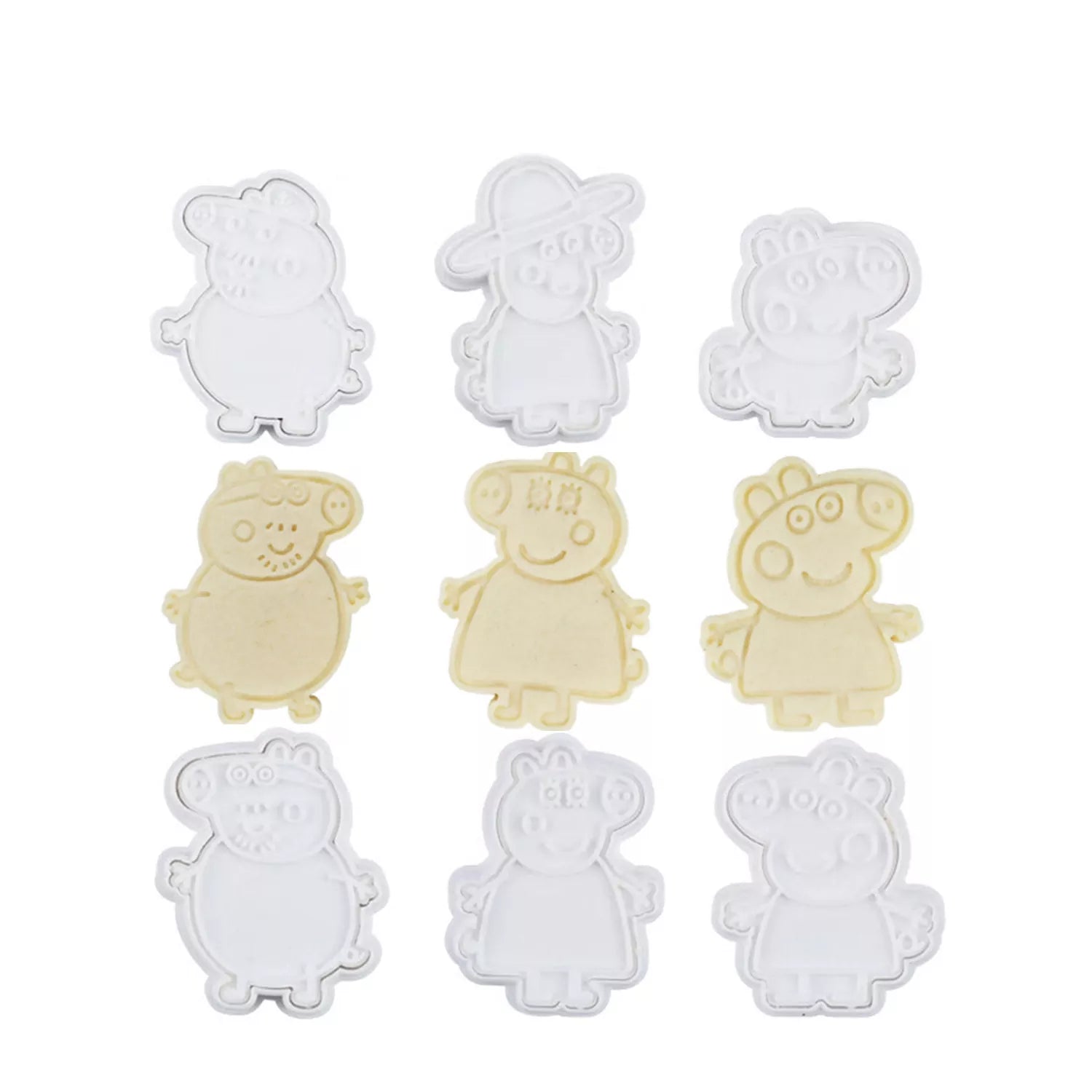 Cute Cartoon Animal Of A Variety Cutter And Embossing Set Mold