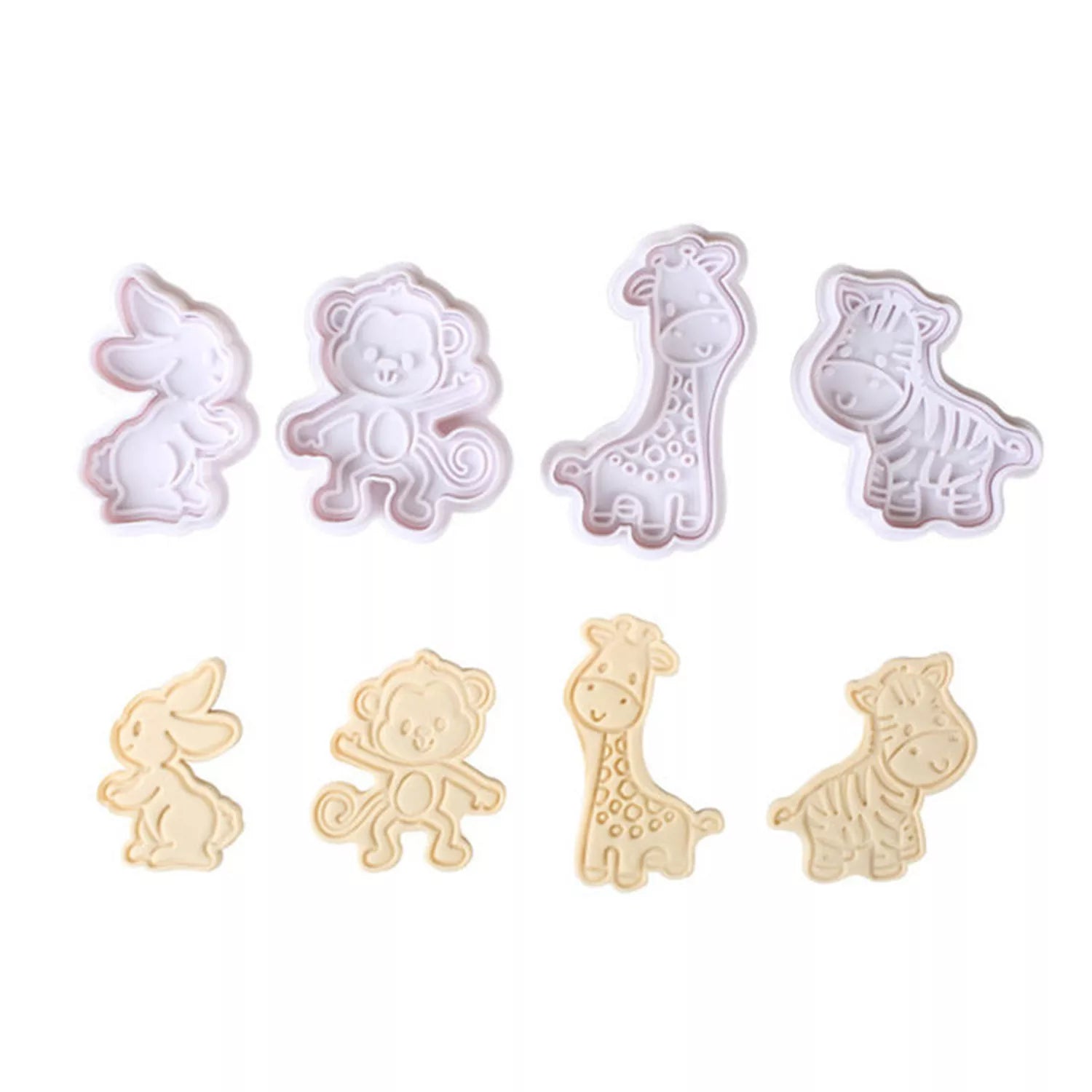 Cute Cartoon Animal Of A Variety Cutter And Embossing Set Mold