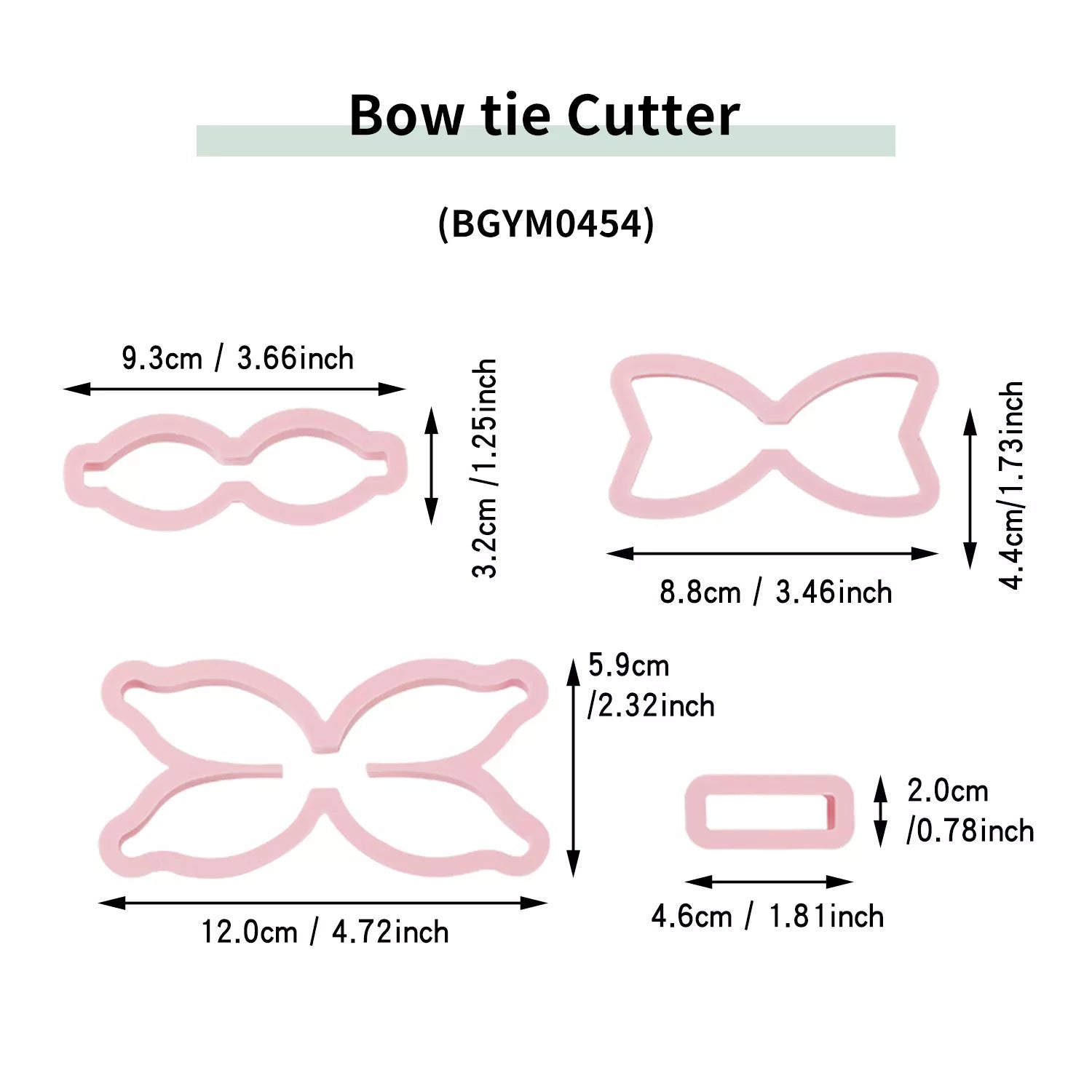 Bow Cutter Set Mold