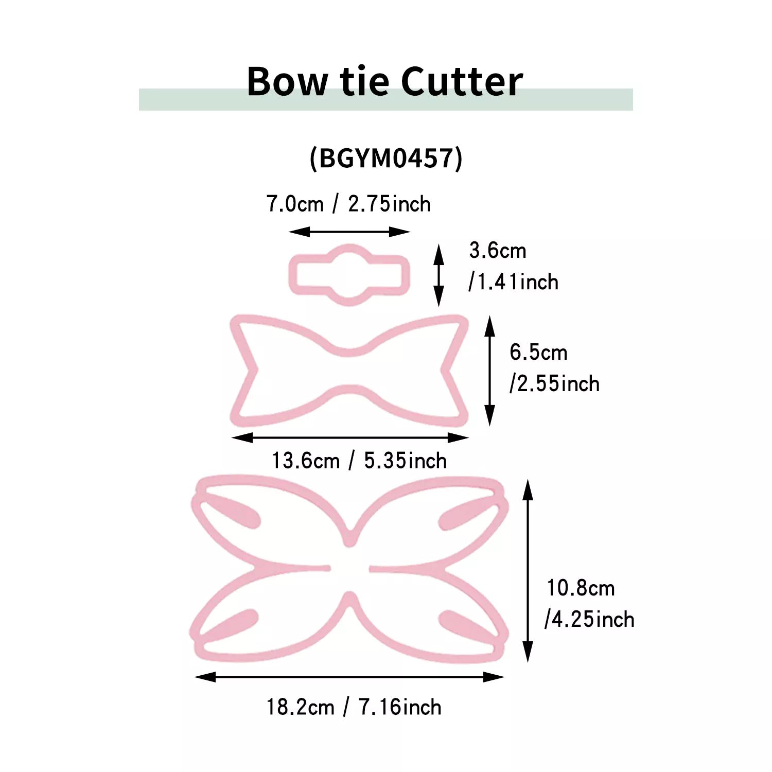Bow Cutter Set Mold
