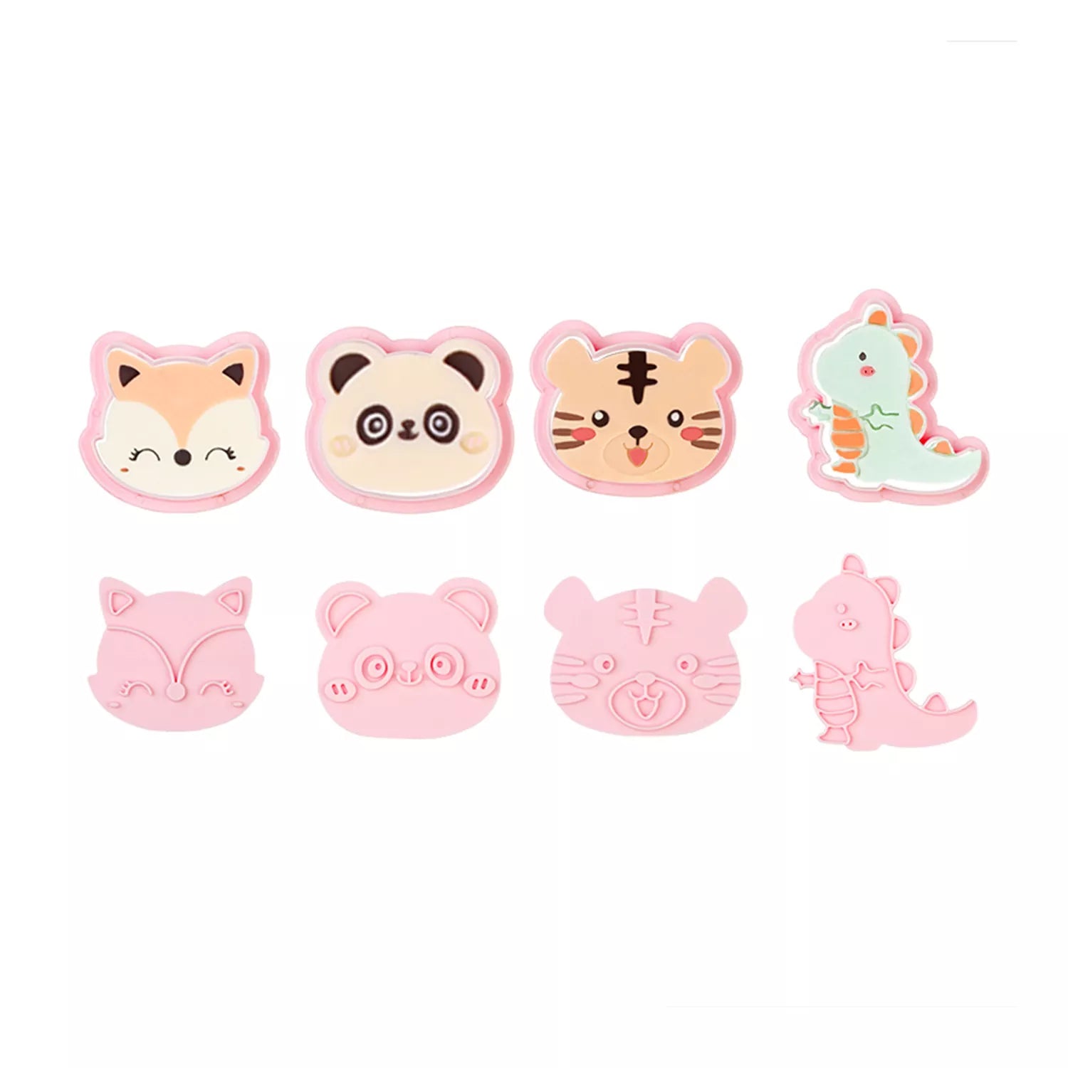 Cute Cartoon Animal Of A Variety Cutter And Embossing Set Mold