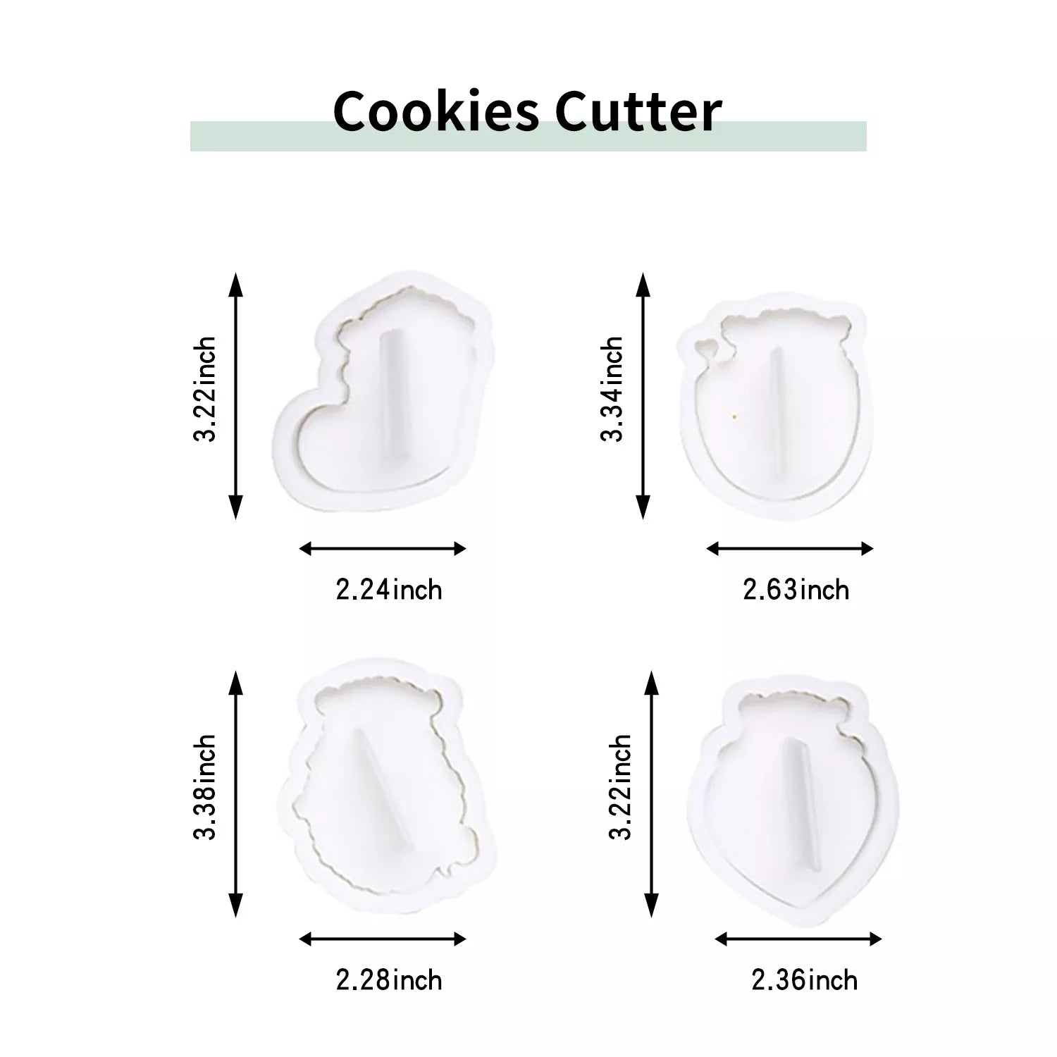 Cute Cartoon Animal Of A Variety Cutter And Embossing Set Mold