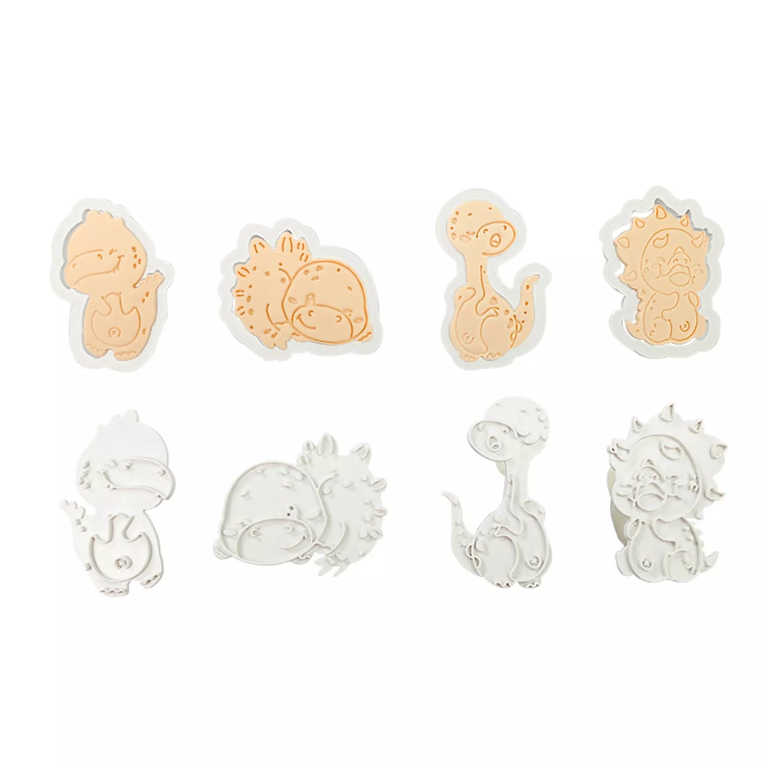 Cute Cartoon Animal Of A Variety Cutter And Embossing Set Mold