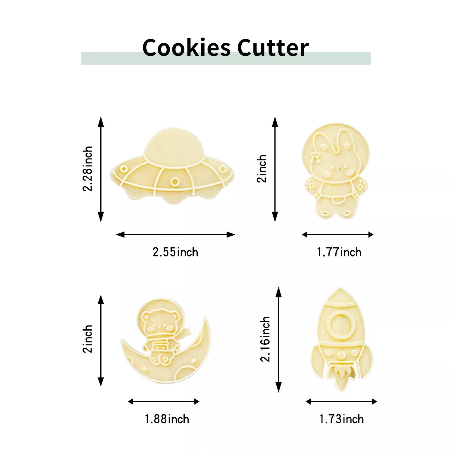 Cute Cartoon Animal Of A Variety Cutter And Embossing Set Mold