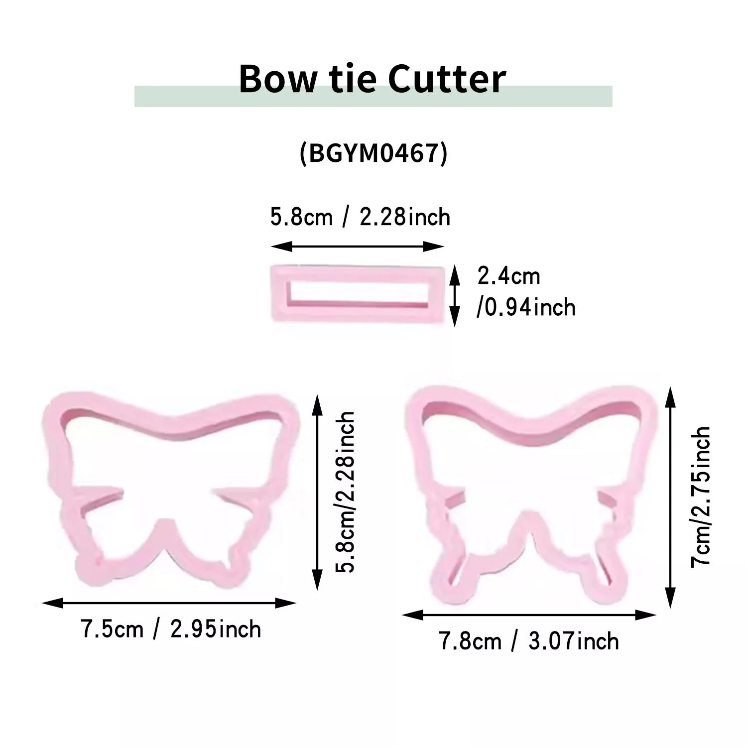 Bow Cutter Set Mold
