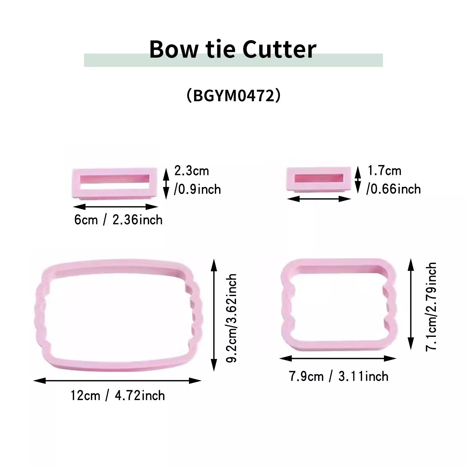 Bow Cutter Set Mold
