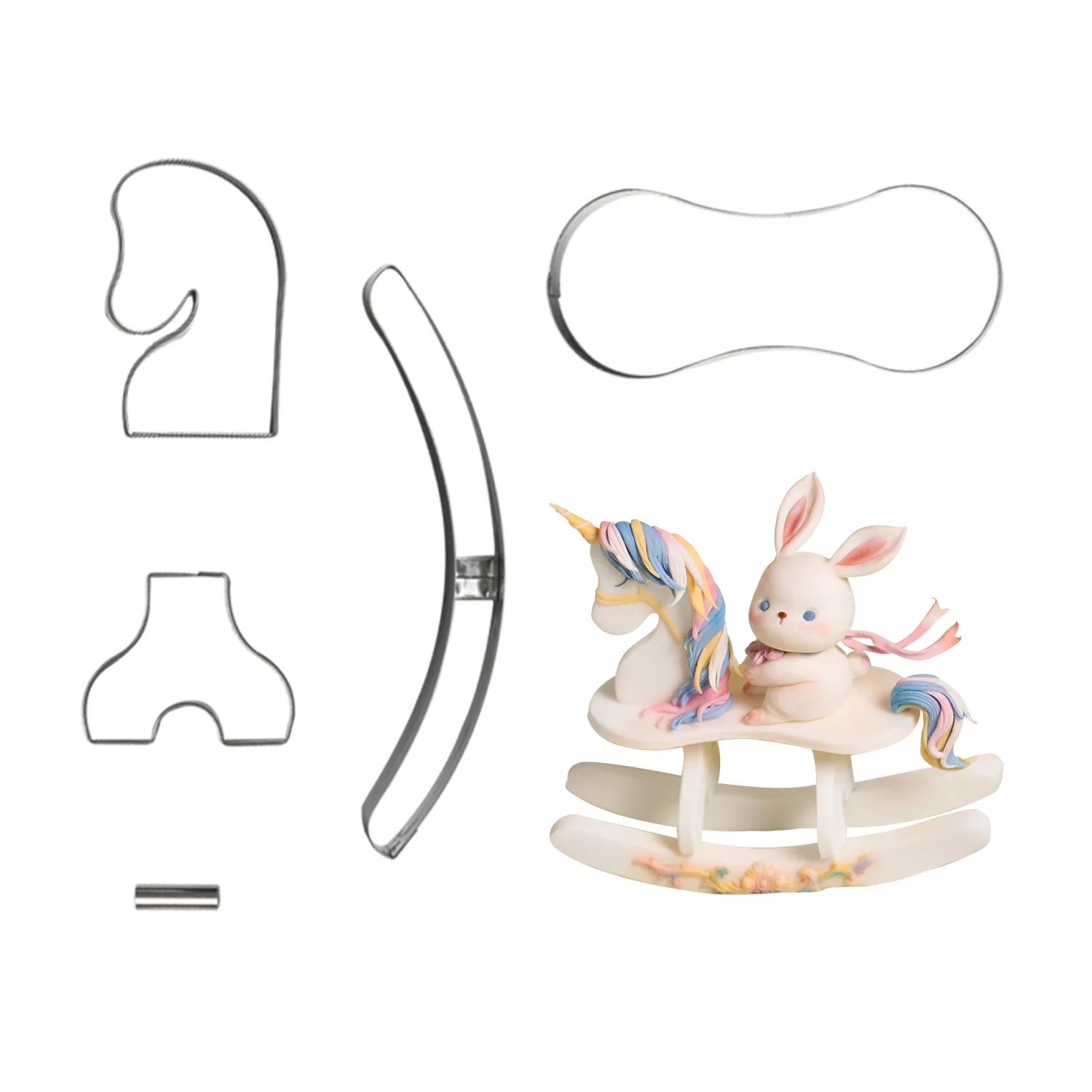 Rocking Horse Theme Cake Decoration Cutter