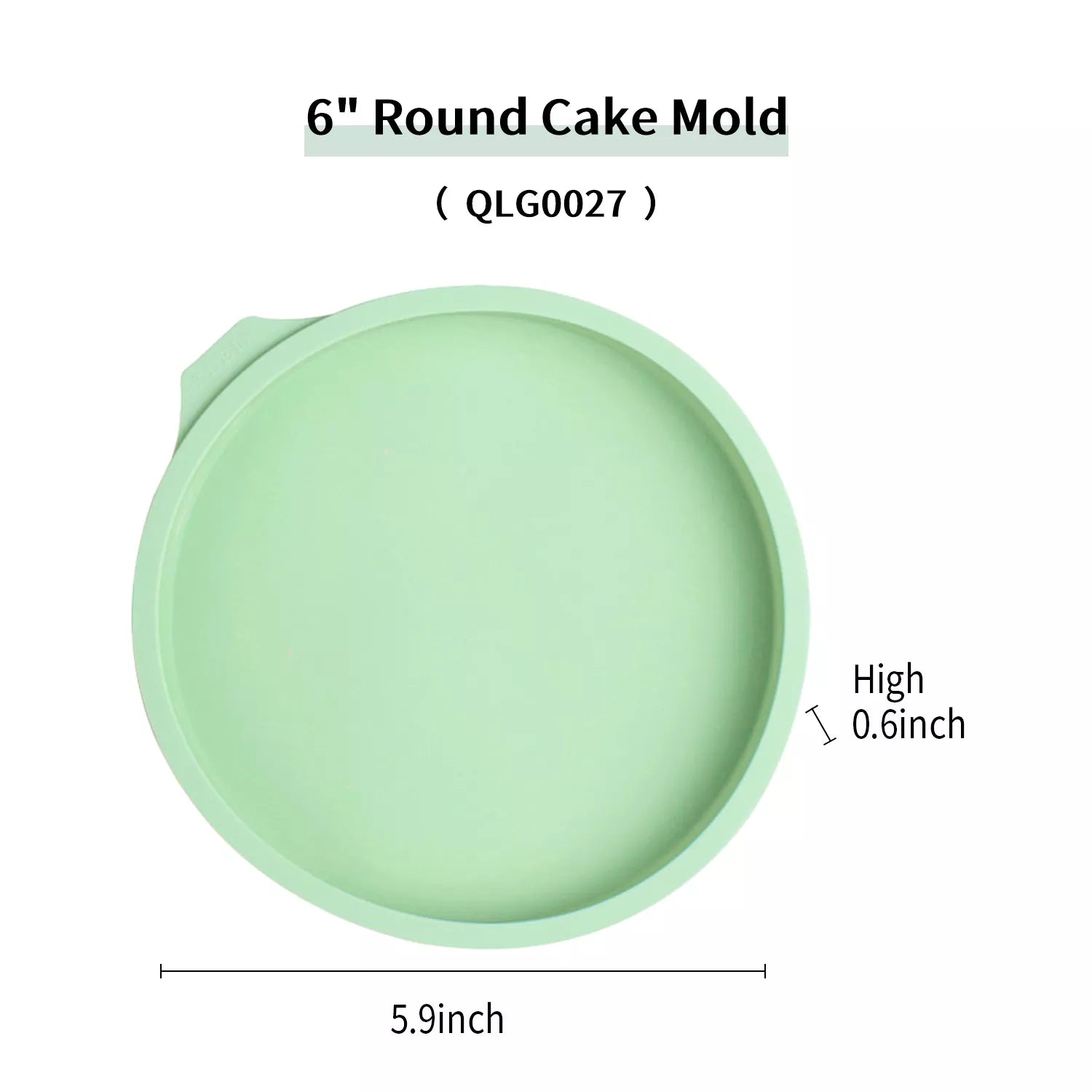 Round Silicone Cake Pan