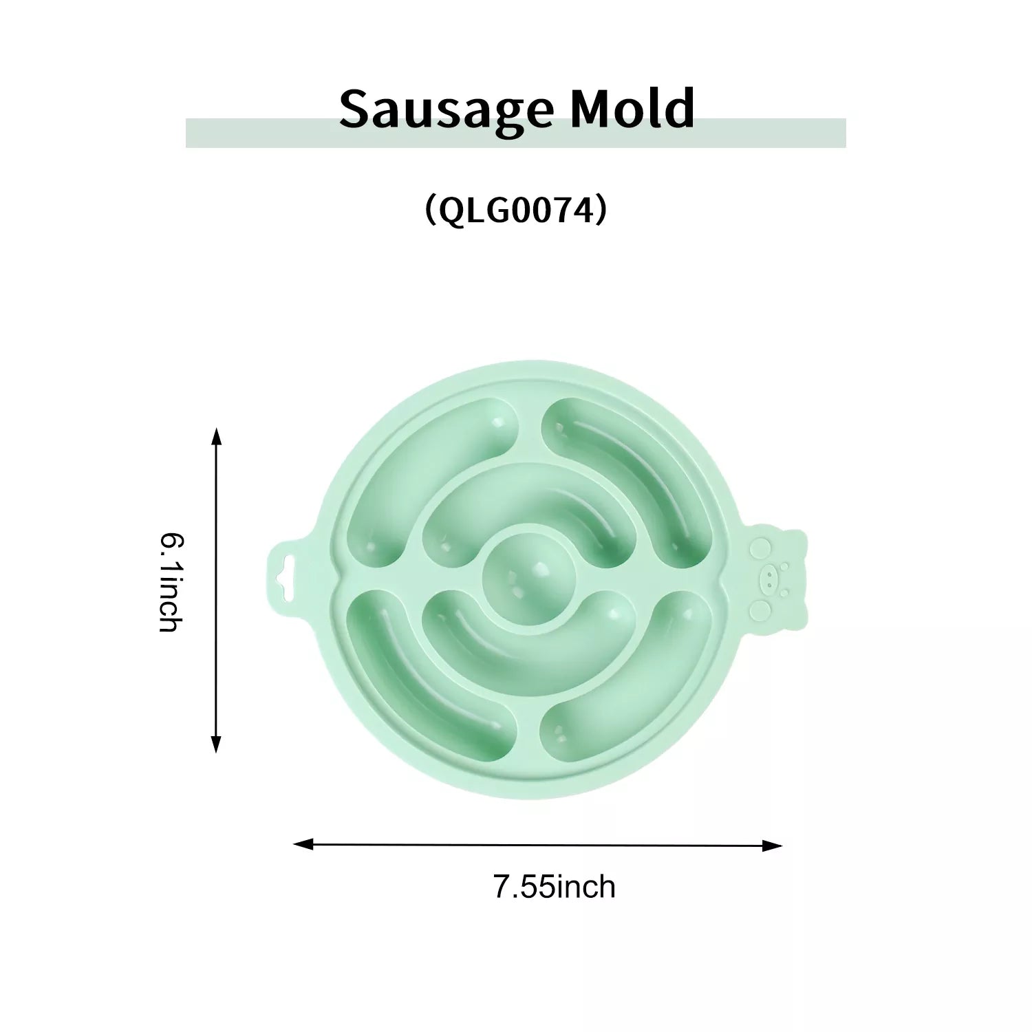 Sausage Baby Food Mold
