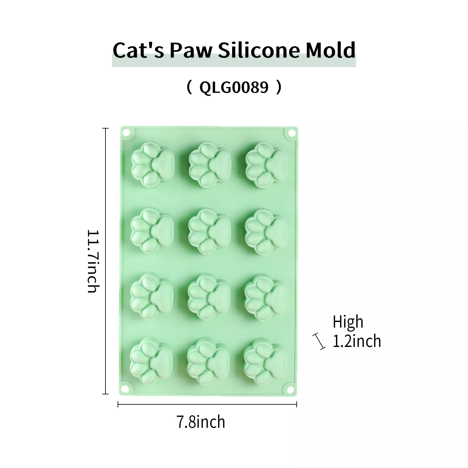 Cat Paw Cake Mold