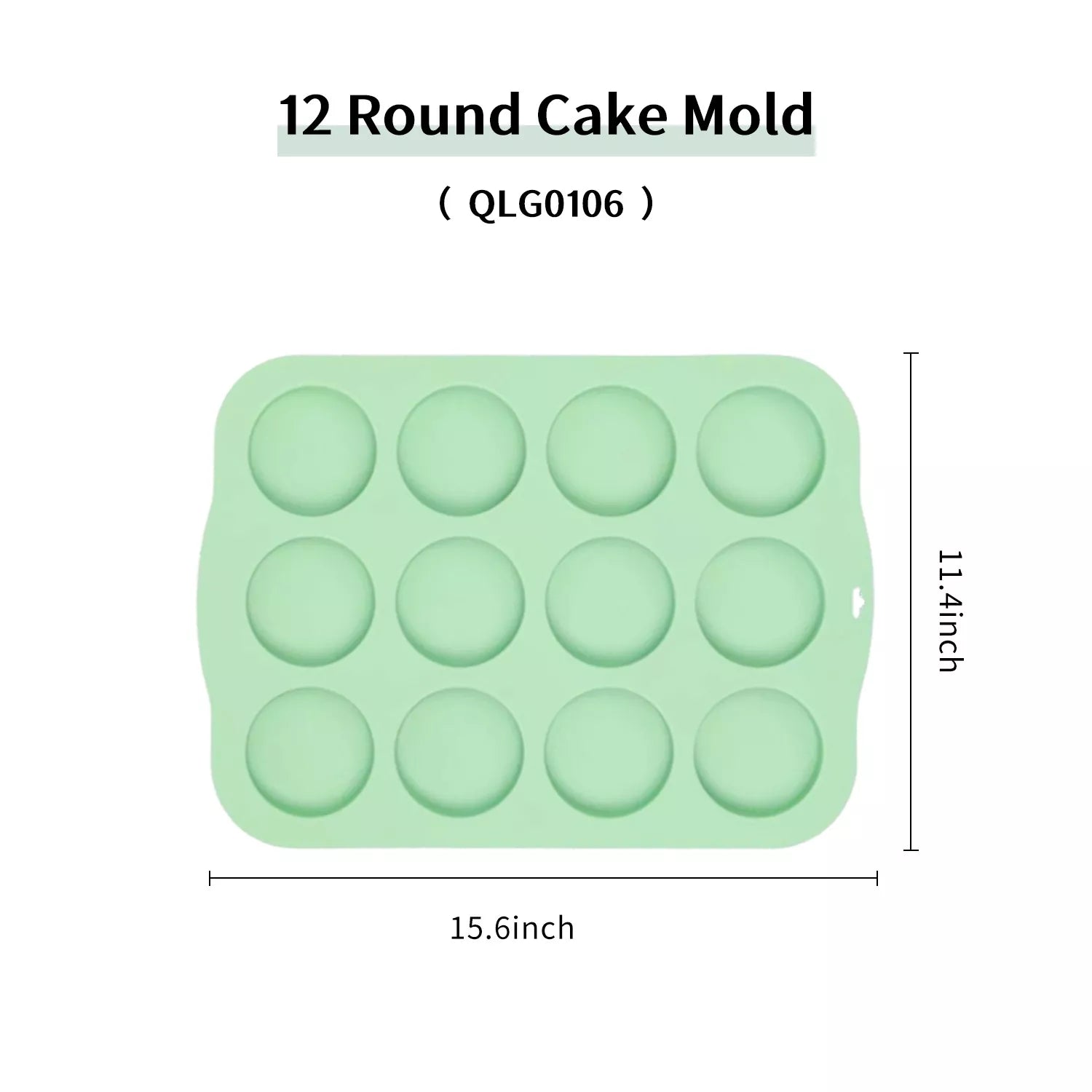 12-Hole Round Cake Pan