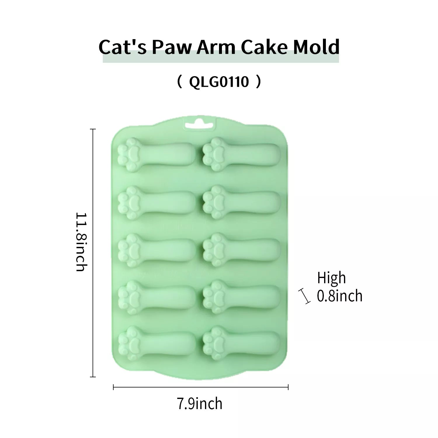 Cat Paw Cake Mold