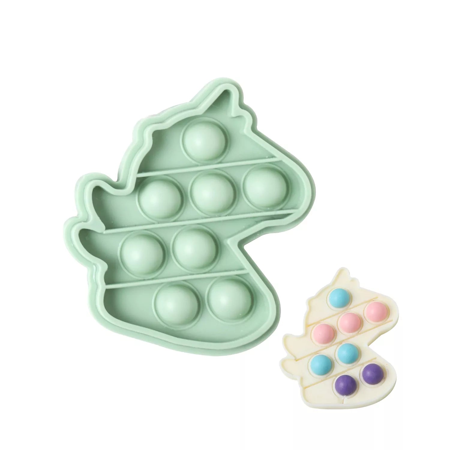 Round, Fish Tail, Torch, Heart-Shaped Chocolate Mold