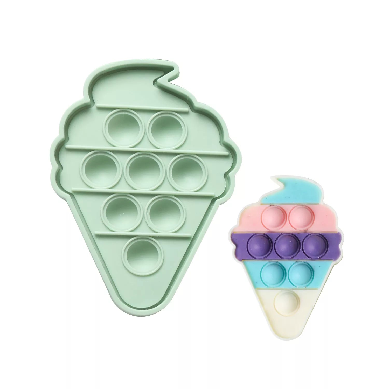 Round, Fish Tail, Torch, Heart-Shaped Chocolate Mold