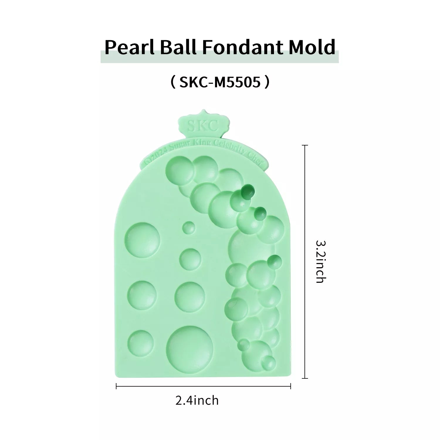 Arch Pearl Ball Silicone Mold