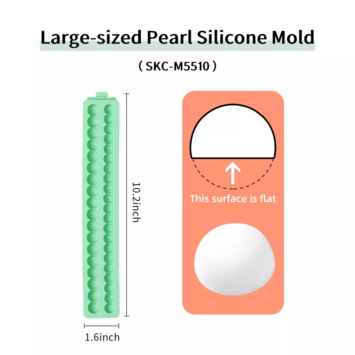 Pattern Pearl String Silicone Fondant Mold