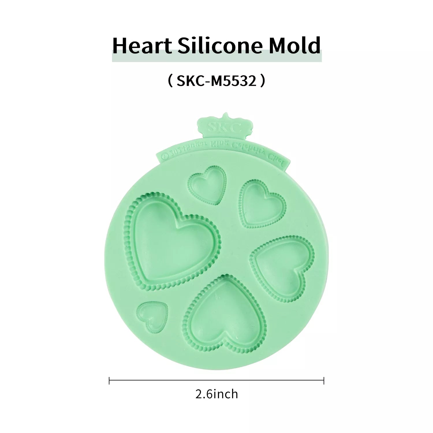 Star Light & Heart Silicone Mold