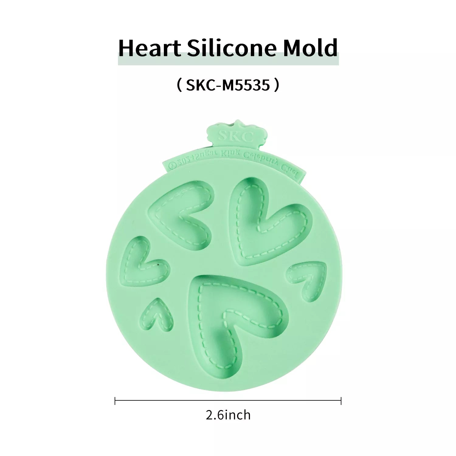 Star Light & Heart Silicone Mold