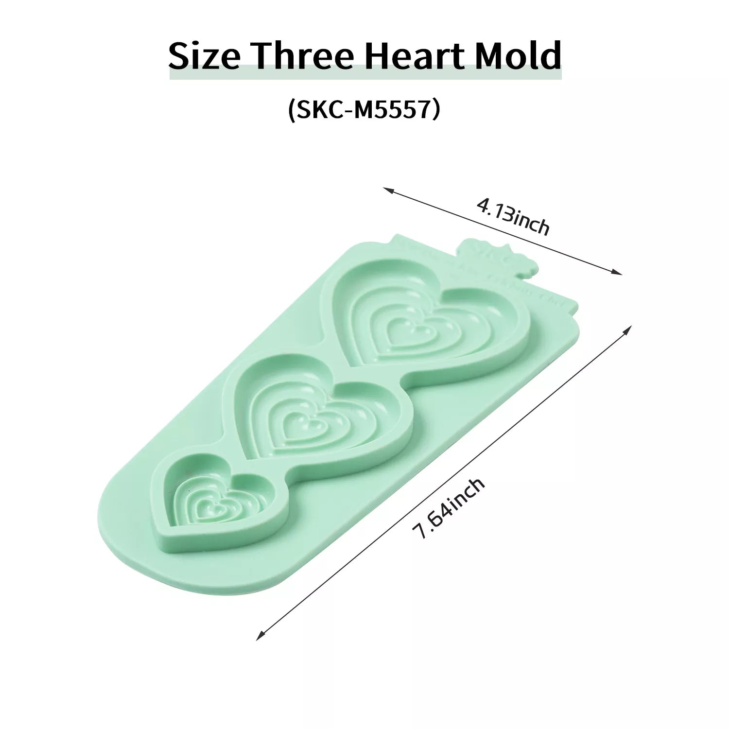 Love Heart Silicone Mold