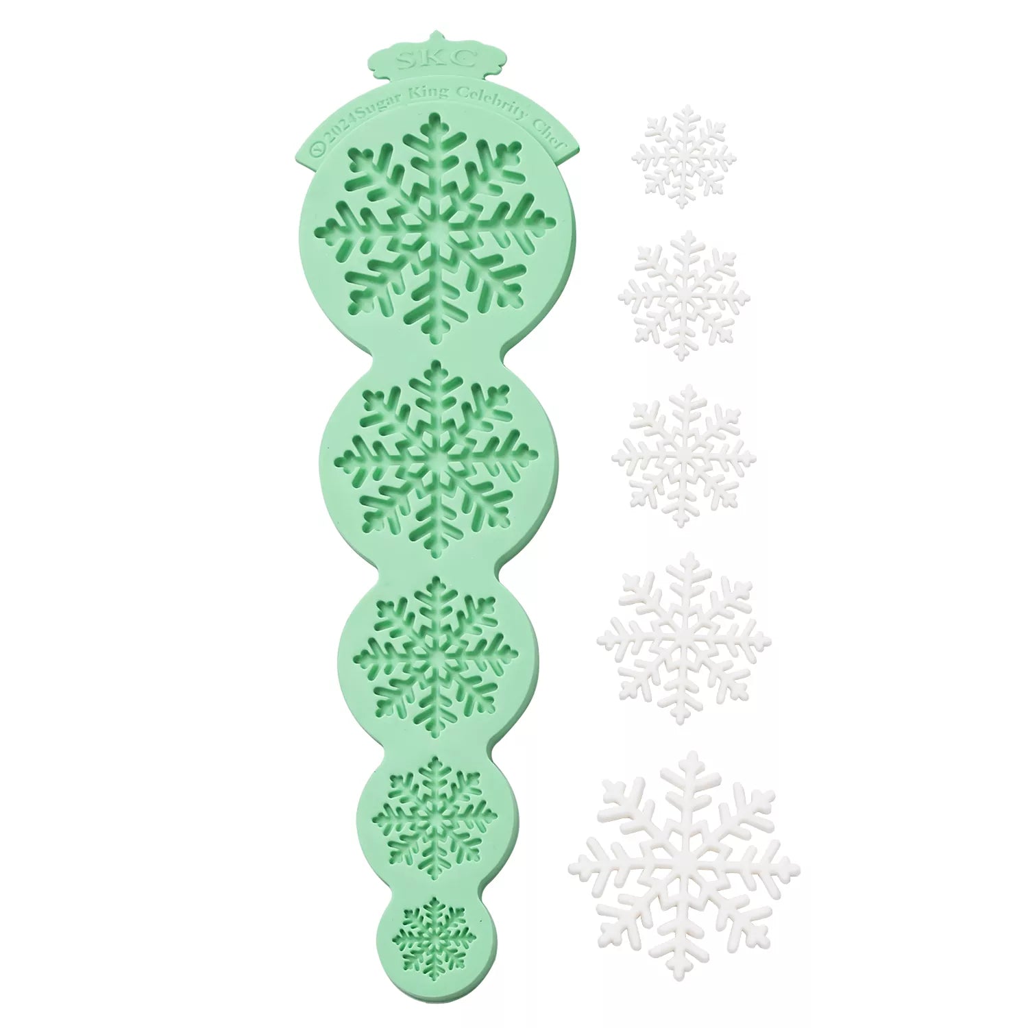Christmas Snowflake Silicone Mold