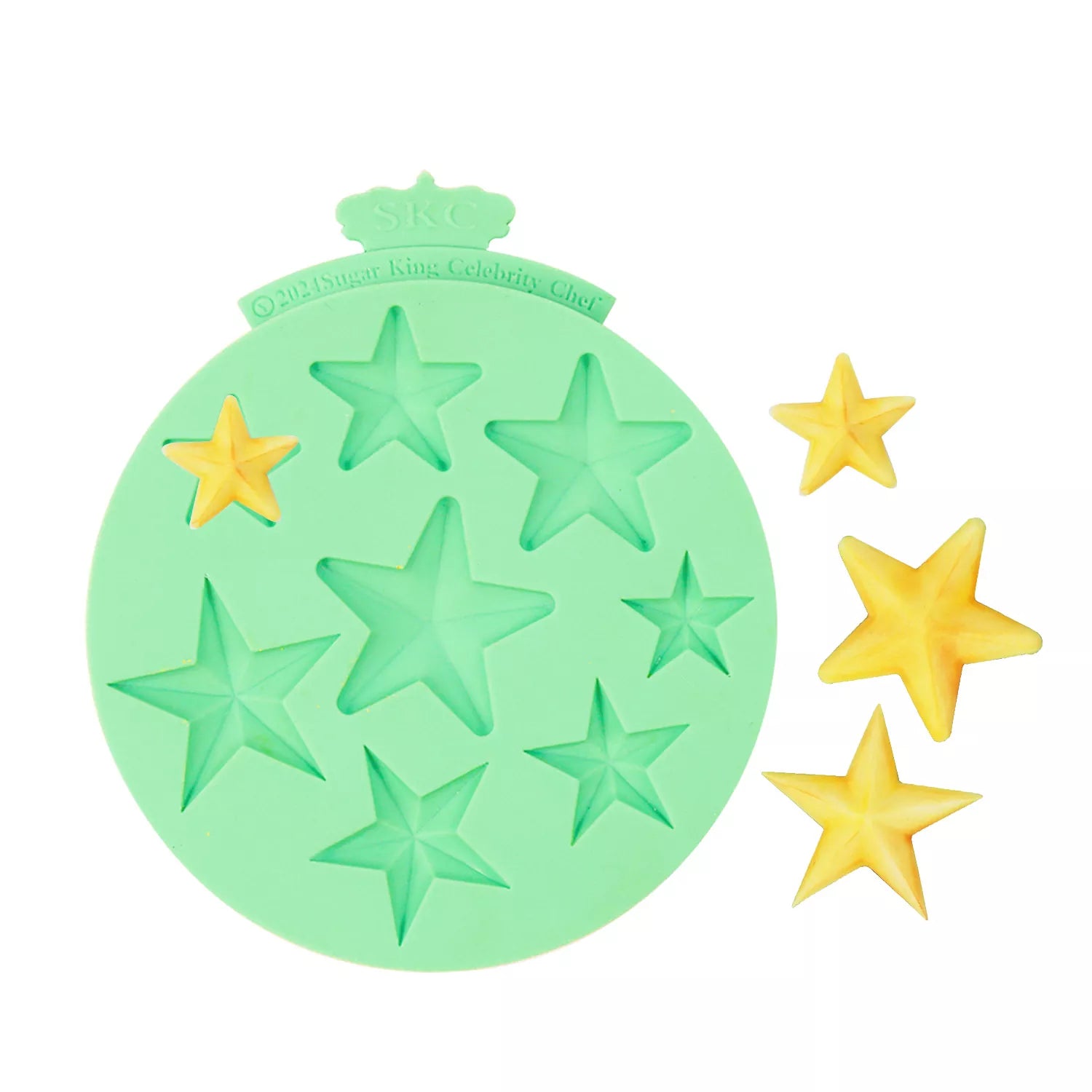 Star Light & Heart Silicone Mold