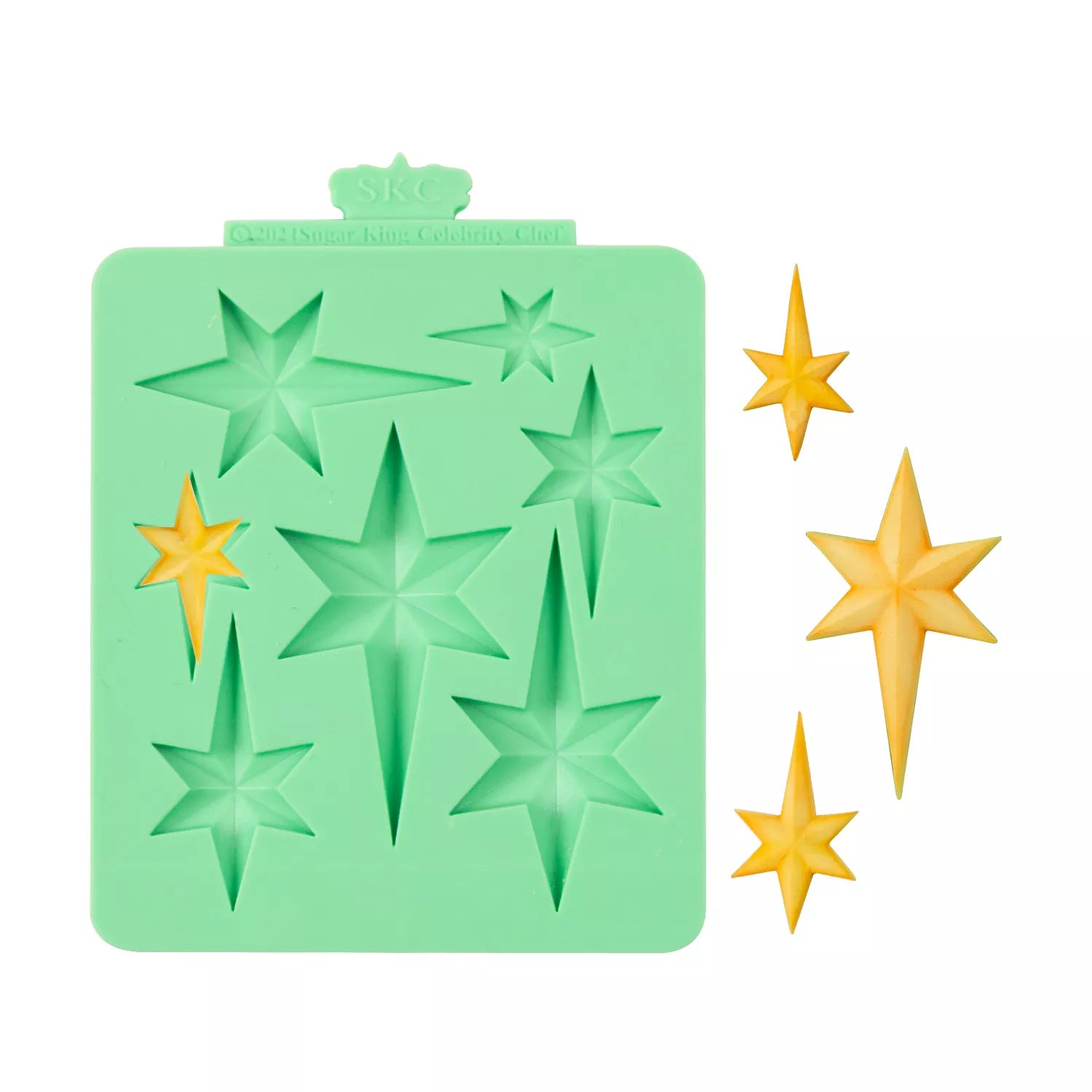 Star Light & Heart Silicone Mold