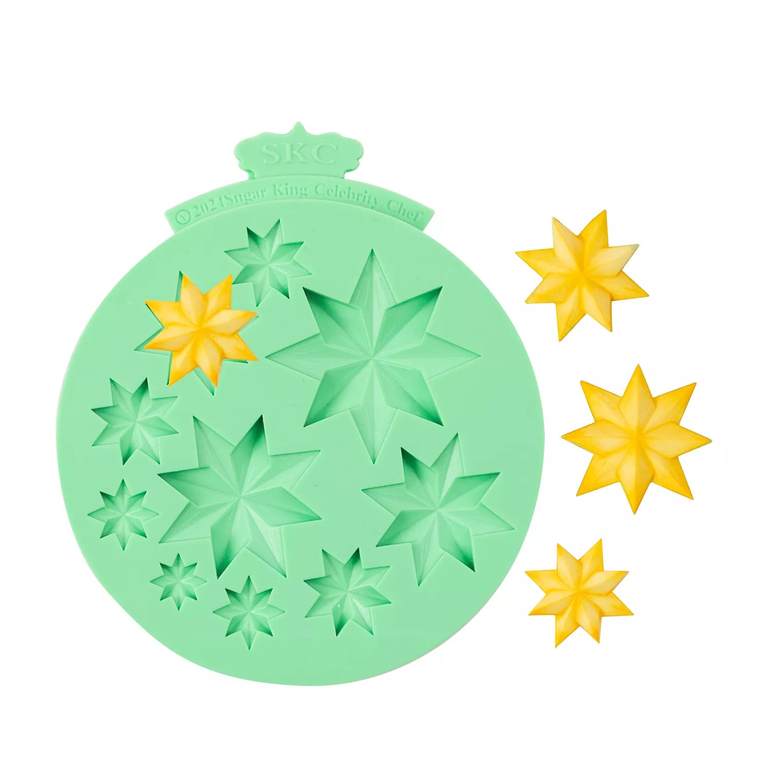 Star Light & Heart Silicone Mold