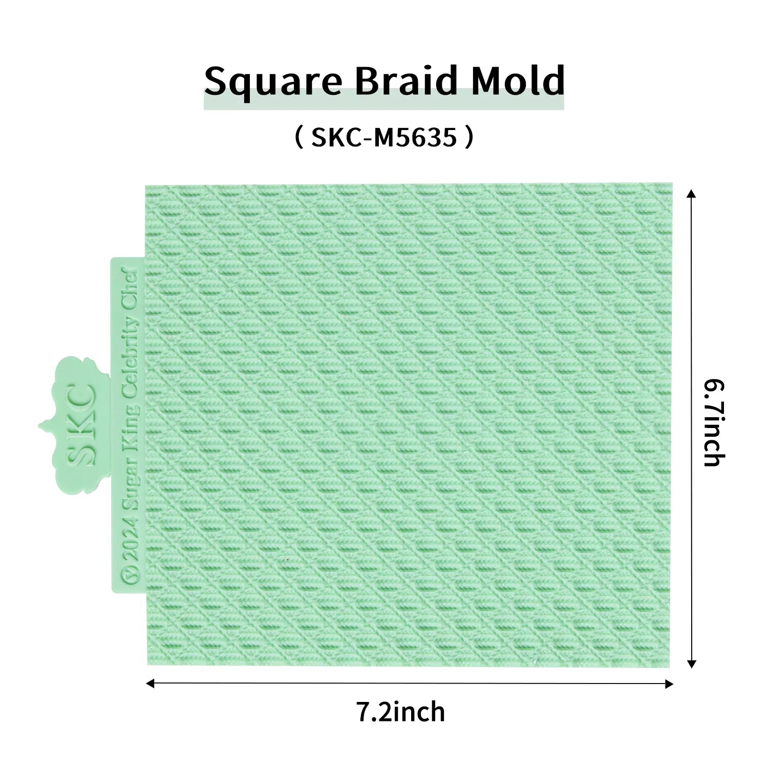 Woven Pattern Silicone Mold