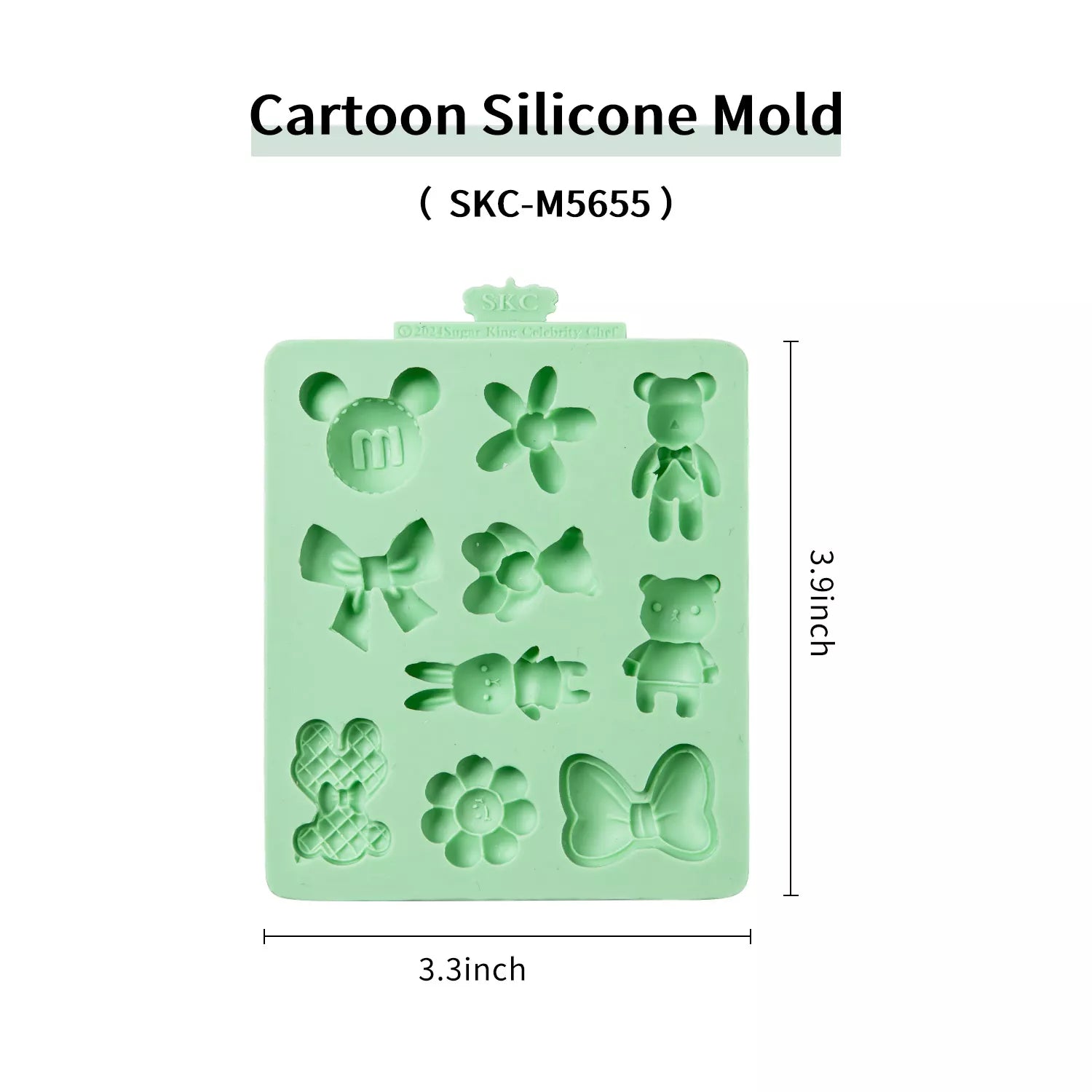 Cartoon-themed Silicone Mold