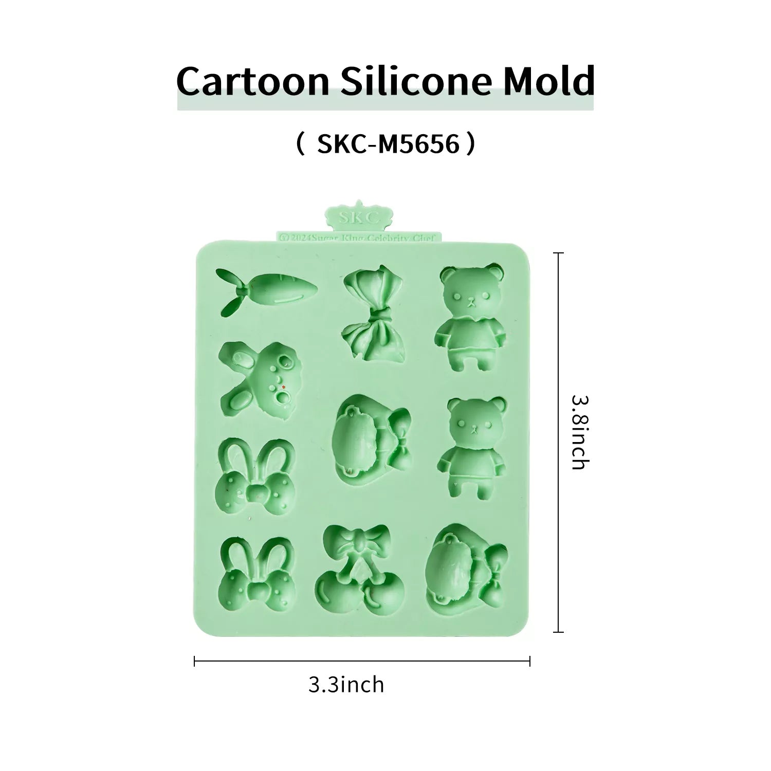 Cartoon-themed Silicone Mold