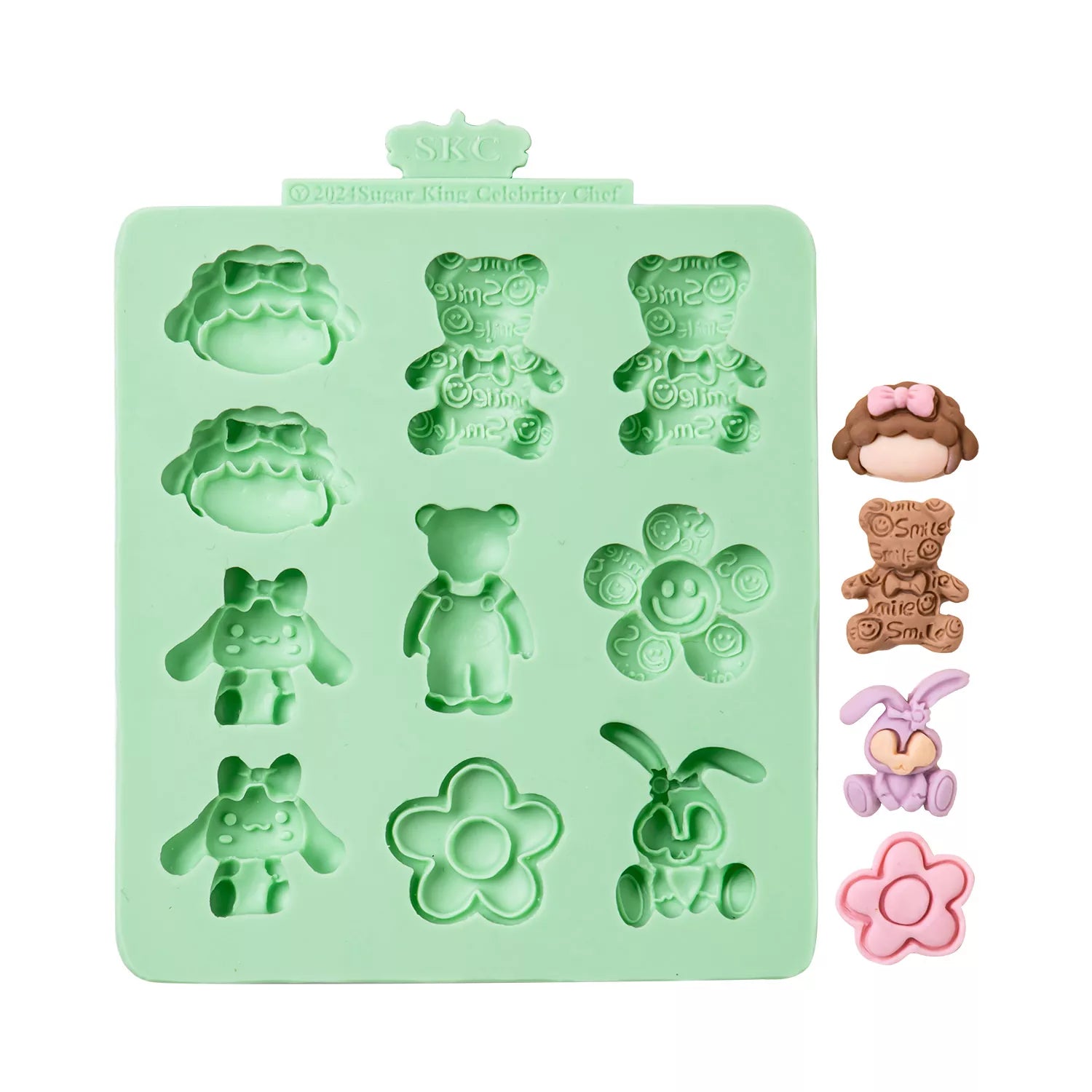 Cartoon-themed Silicone Mold