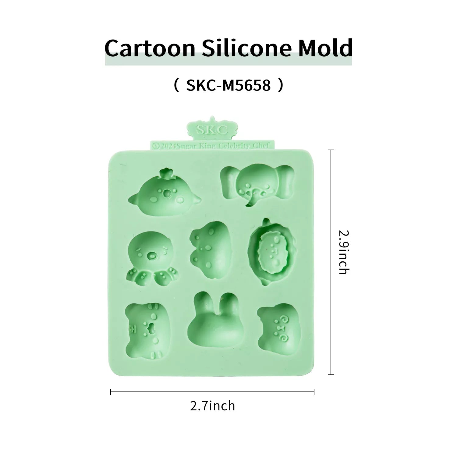 Cartoon-themed Silicone Mold