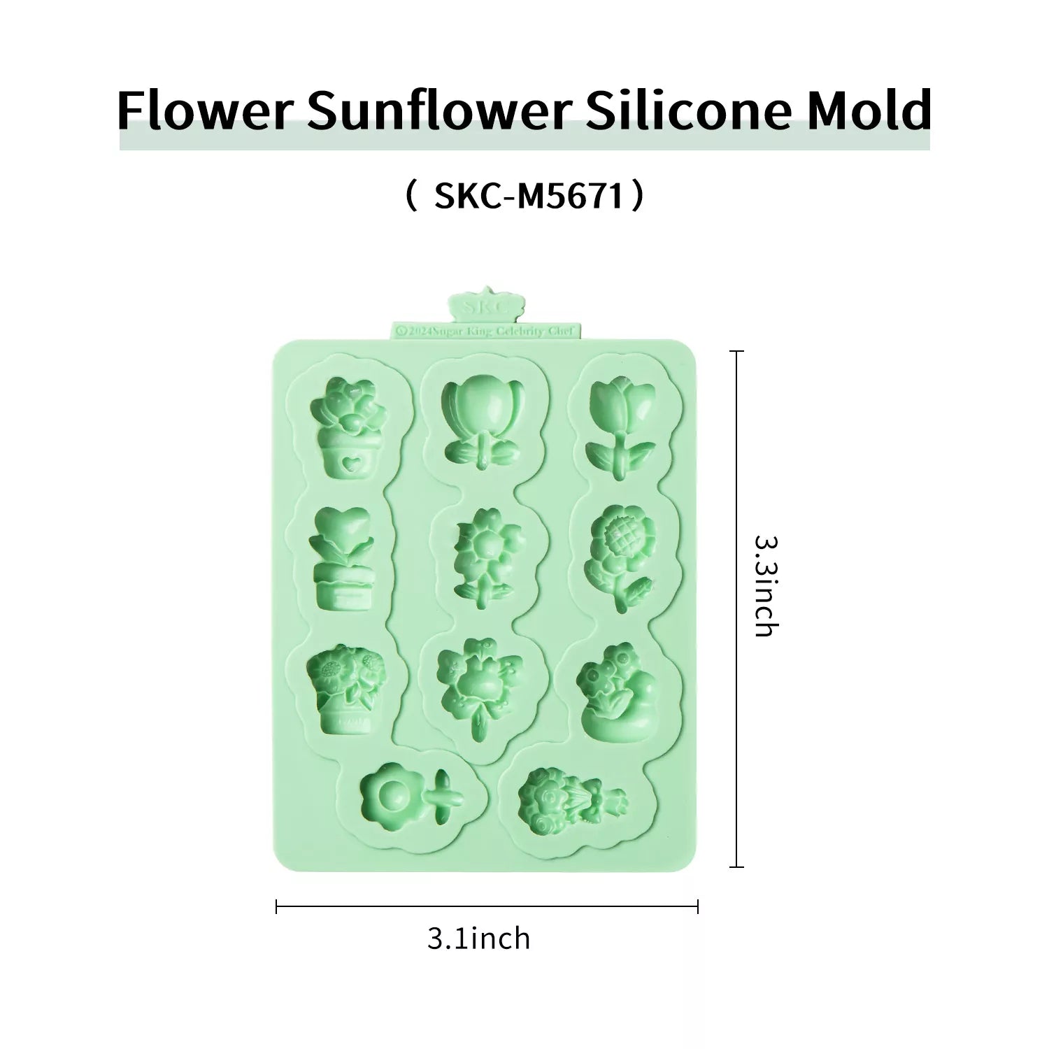 Cartoon-themed Silicone Mold