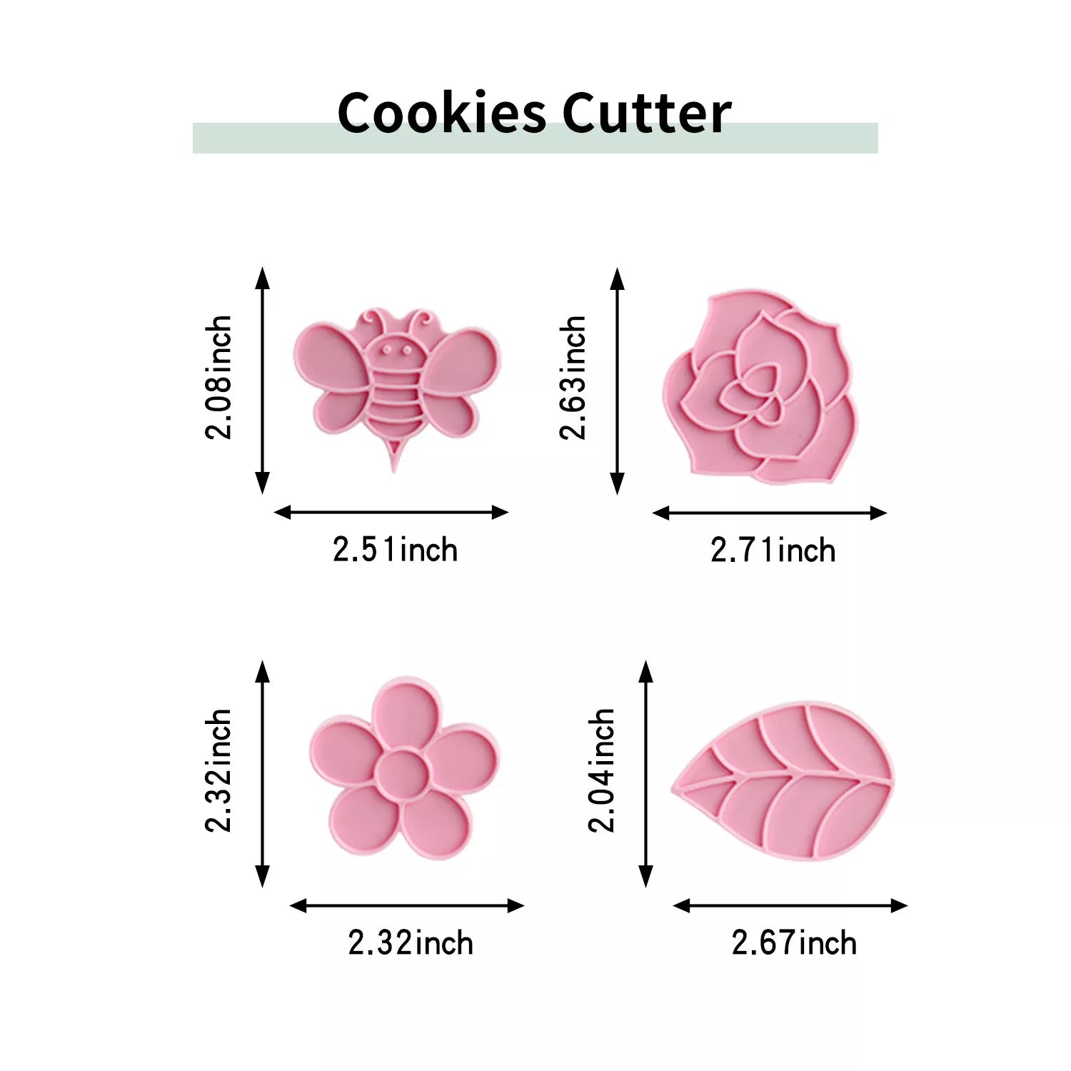 Cute Cartoon Animal Of A Variety Cutter And Embossing Set Mold