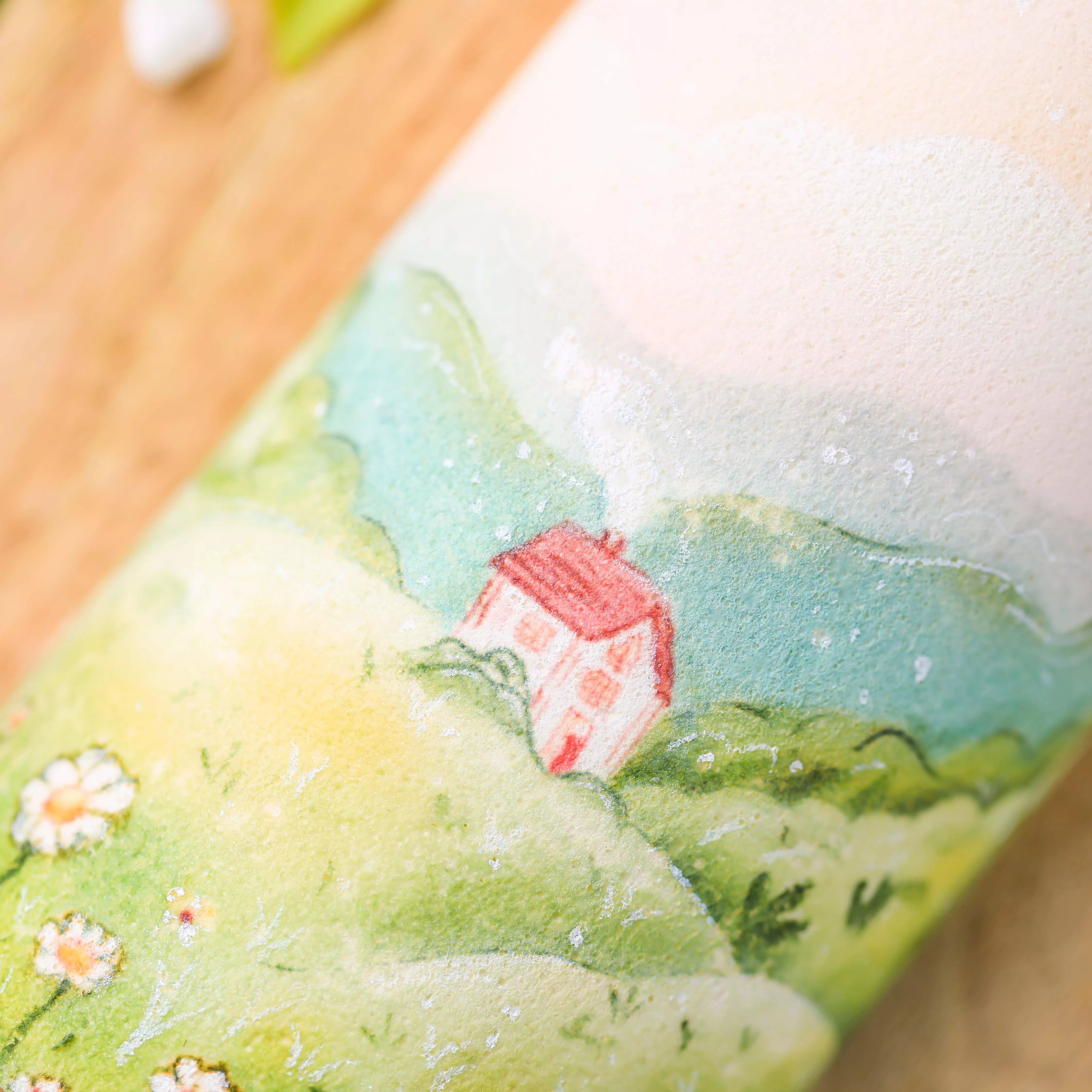 Hand-Painted Countryside Scenery Cake Masterclass