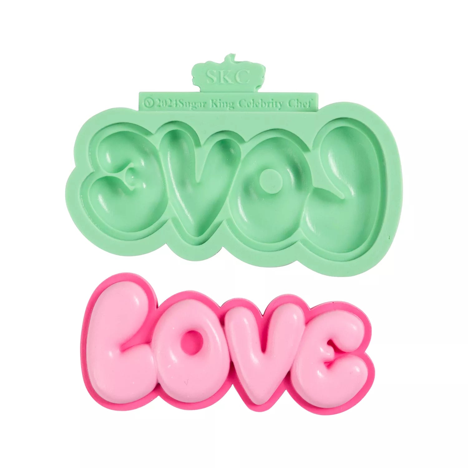 LOVE & Happy Birthday Letter Silicone Mold