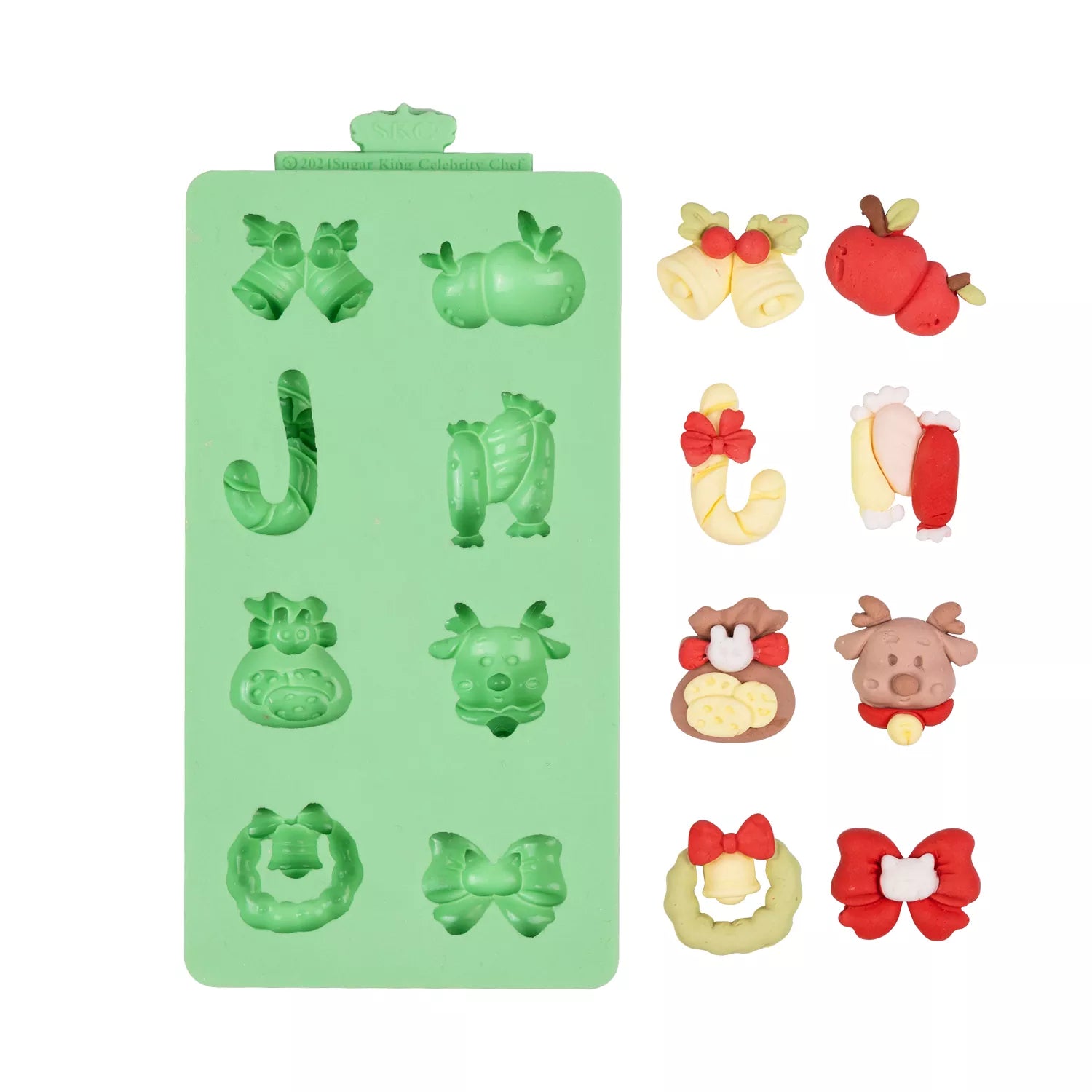 Christmas Silicone Mold – Cartoon Design
