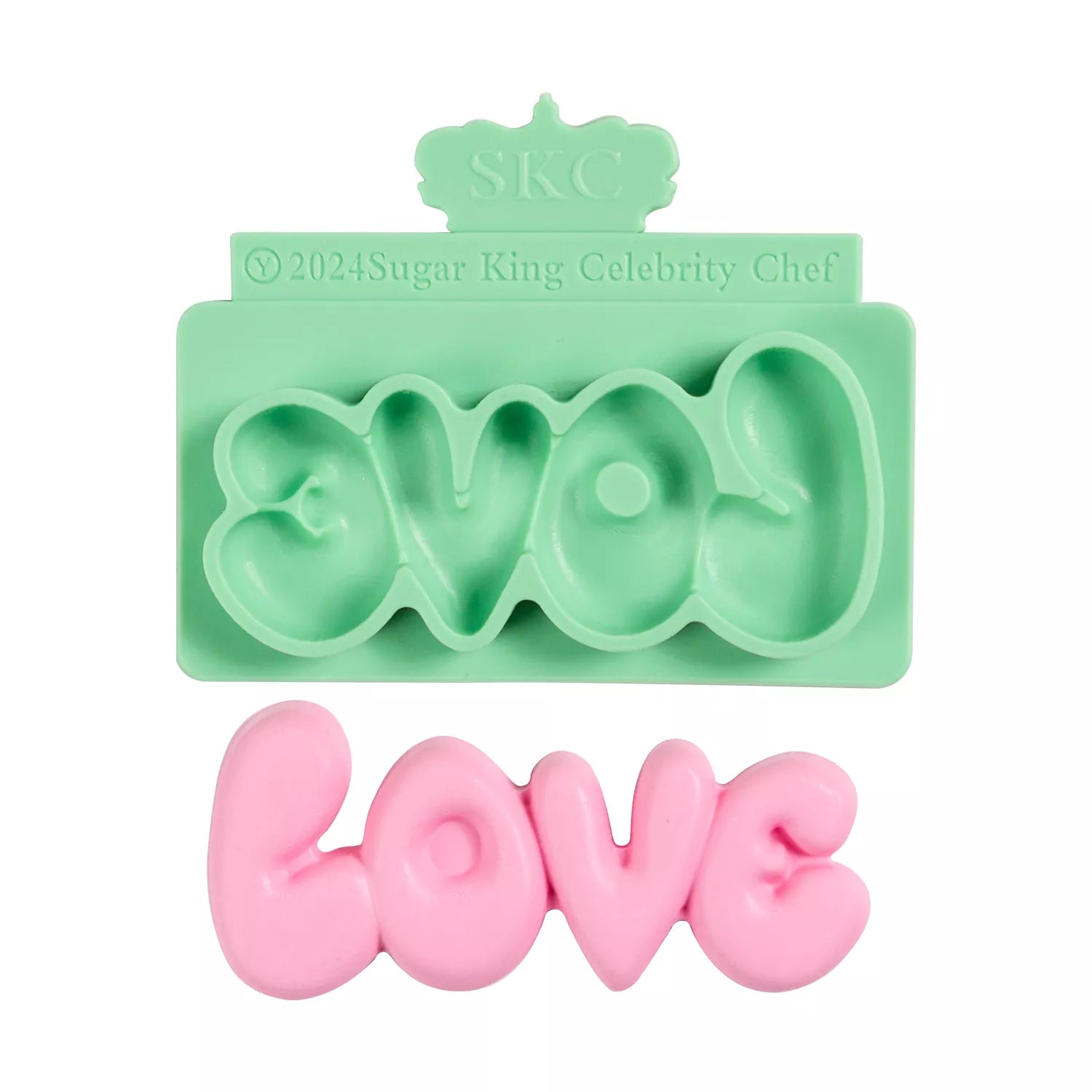 LOVE & Happy Birthday Letter Silicone Mold