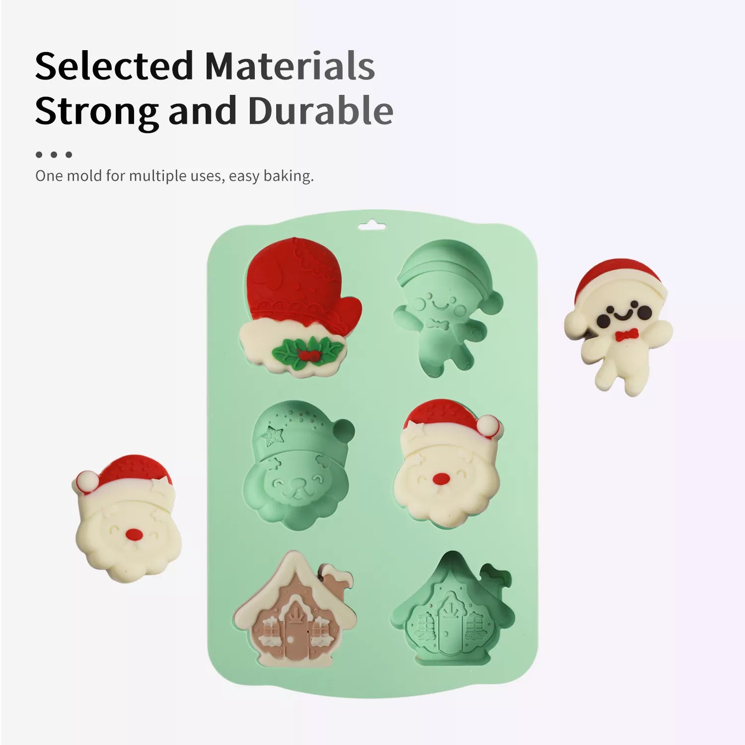 Santa Claus Treehouse Silicone Mold