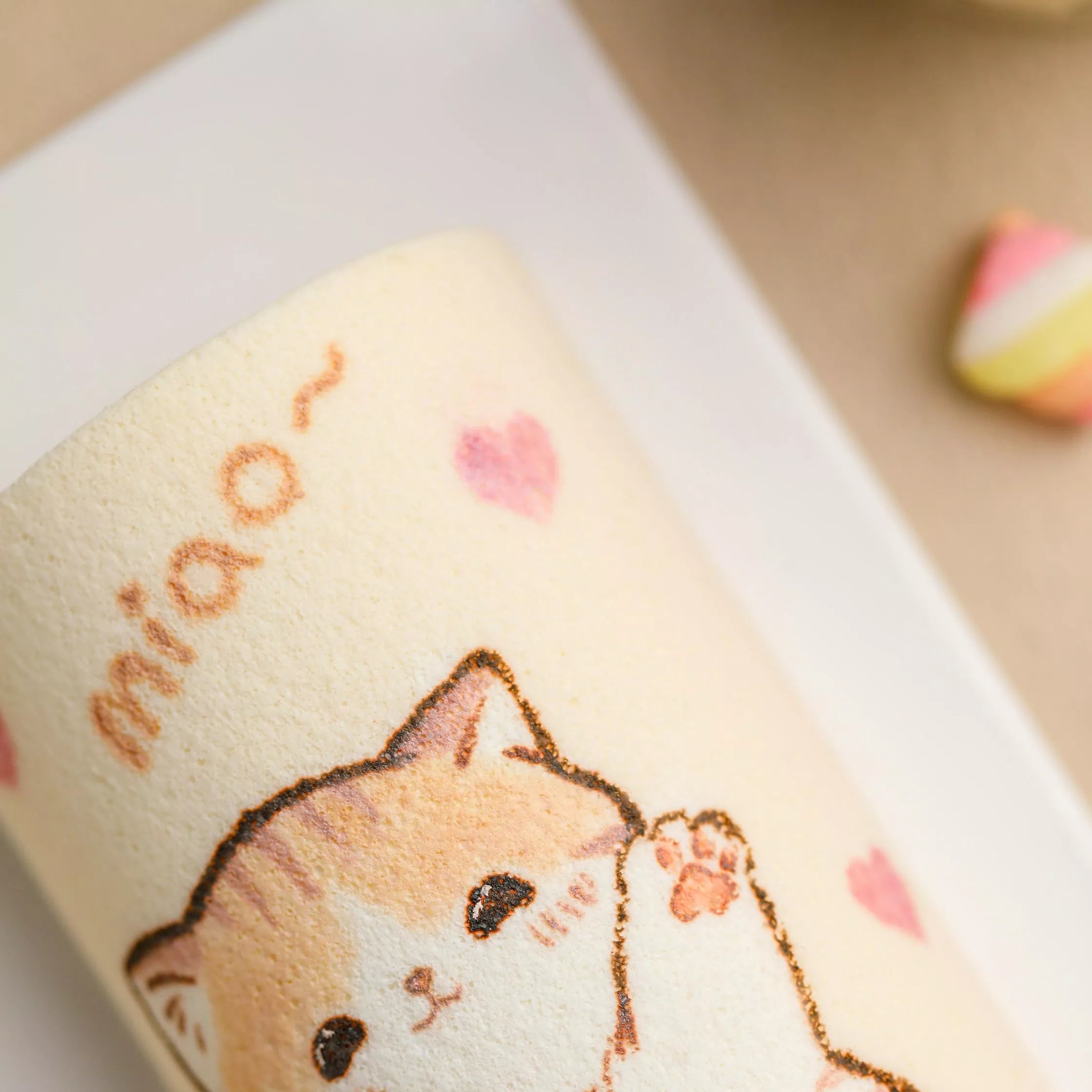 Hand-Painted Cat Roll Cake Masterclass