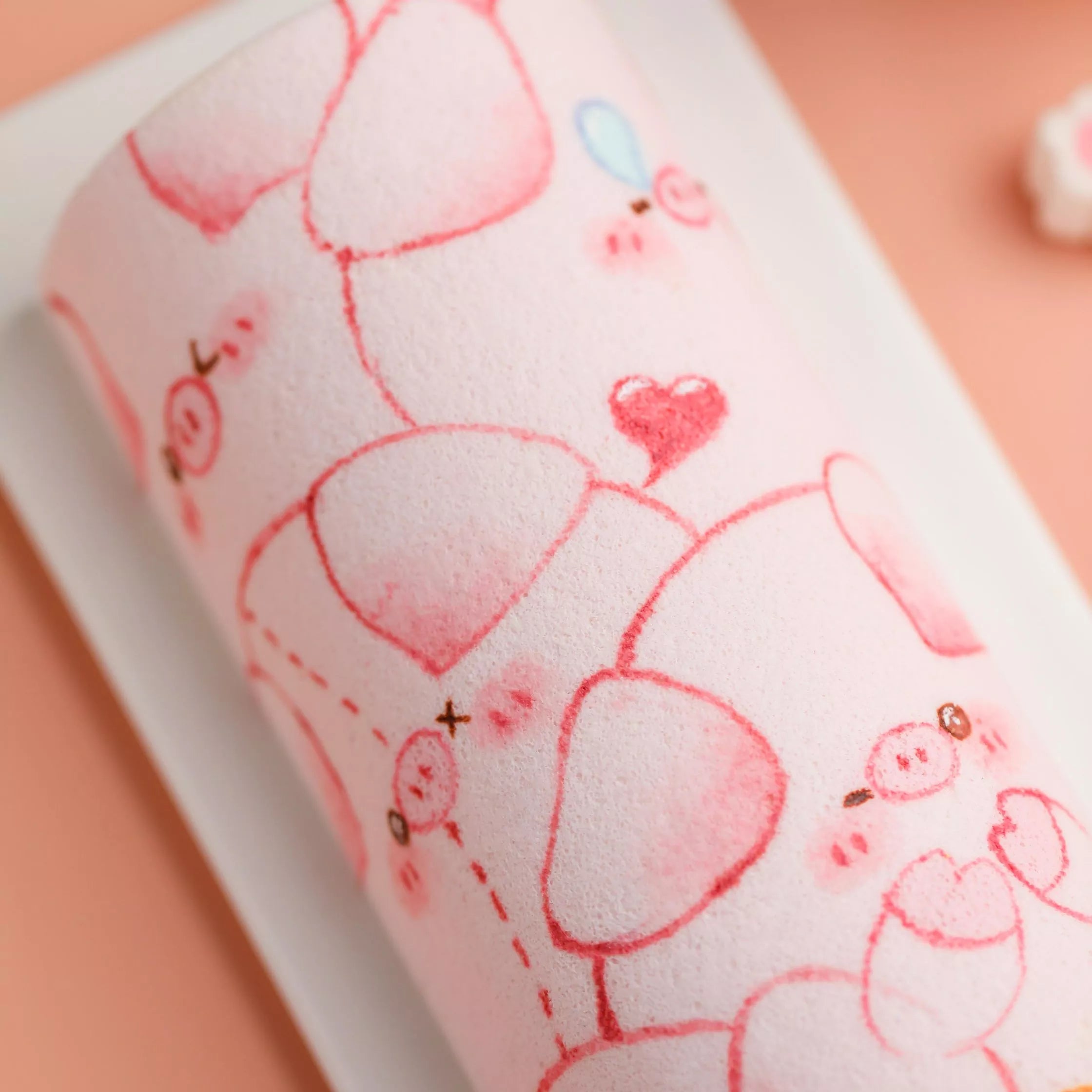 Hand-Painted Pig Roll Cake Masterclass