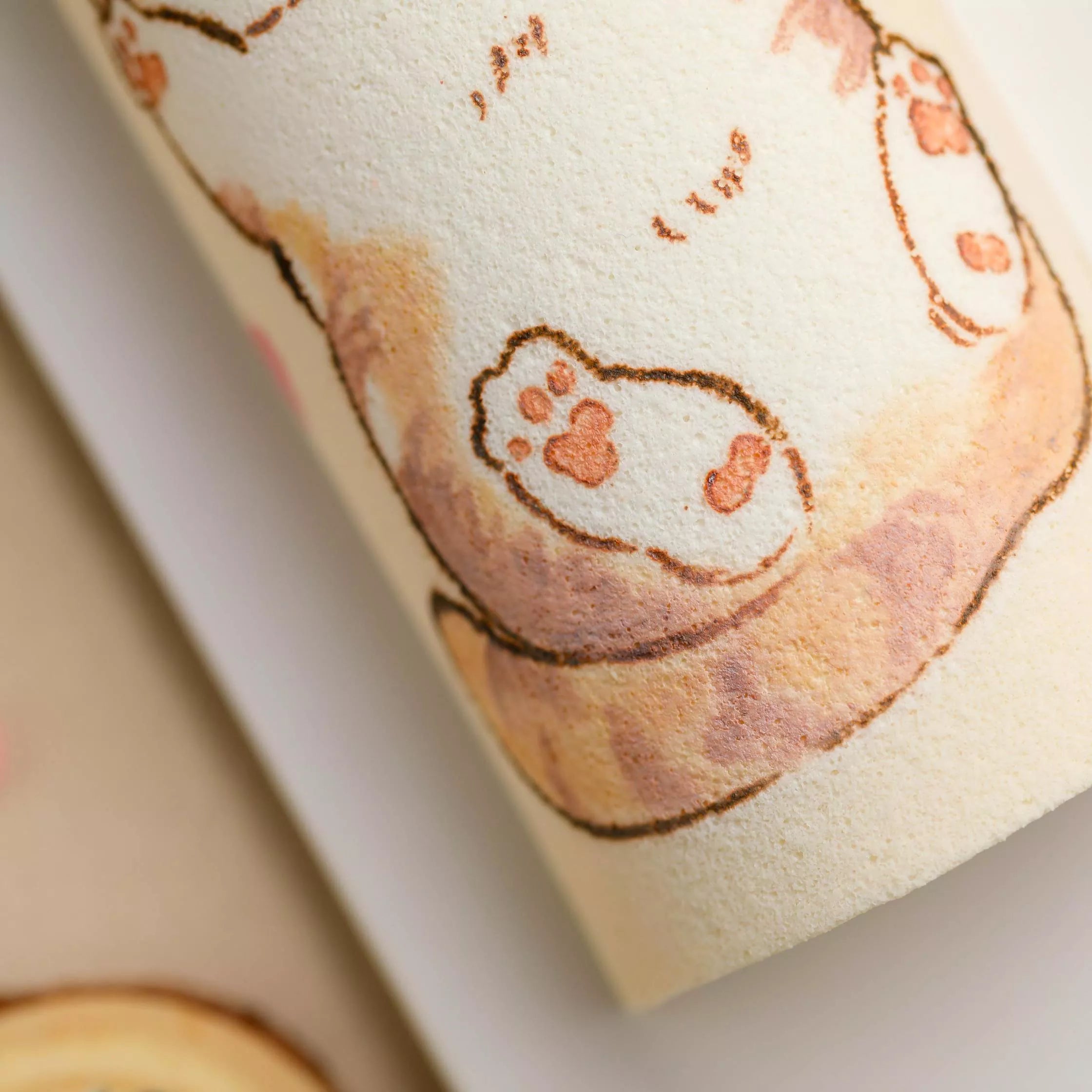 Hand-Painted Cat Roll Cake Masterclass