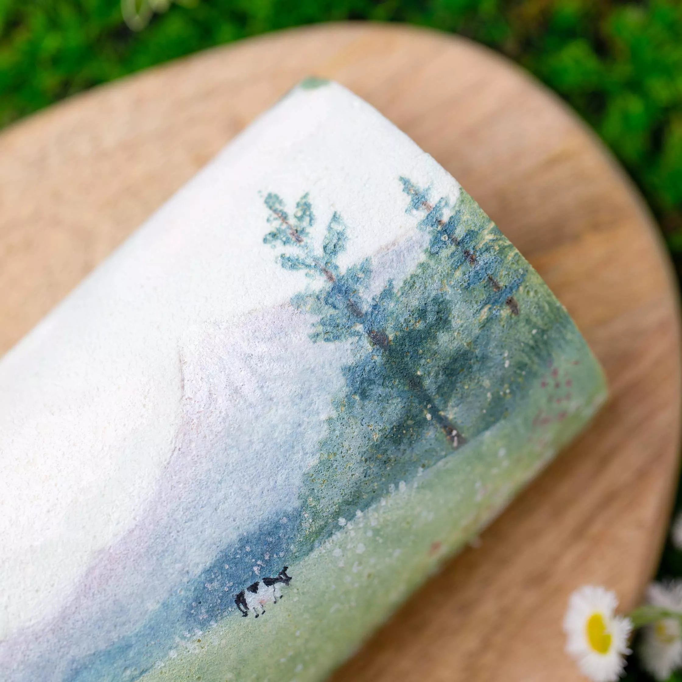 Hand-Painted Rustic Swiss Roll Masterclass