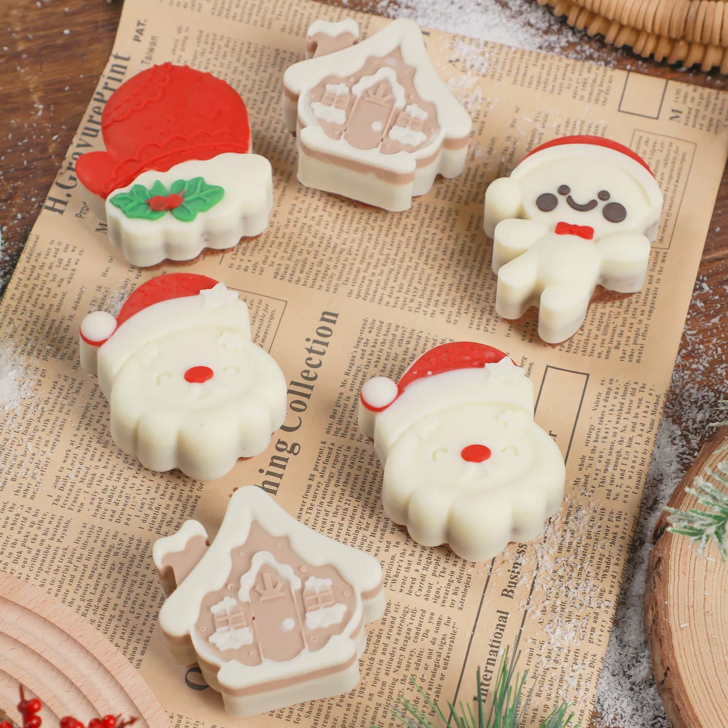 Santa Claus Treehouse Silicone Mold