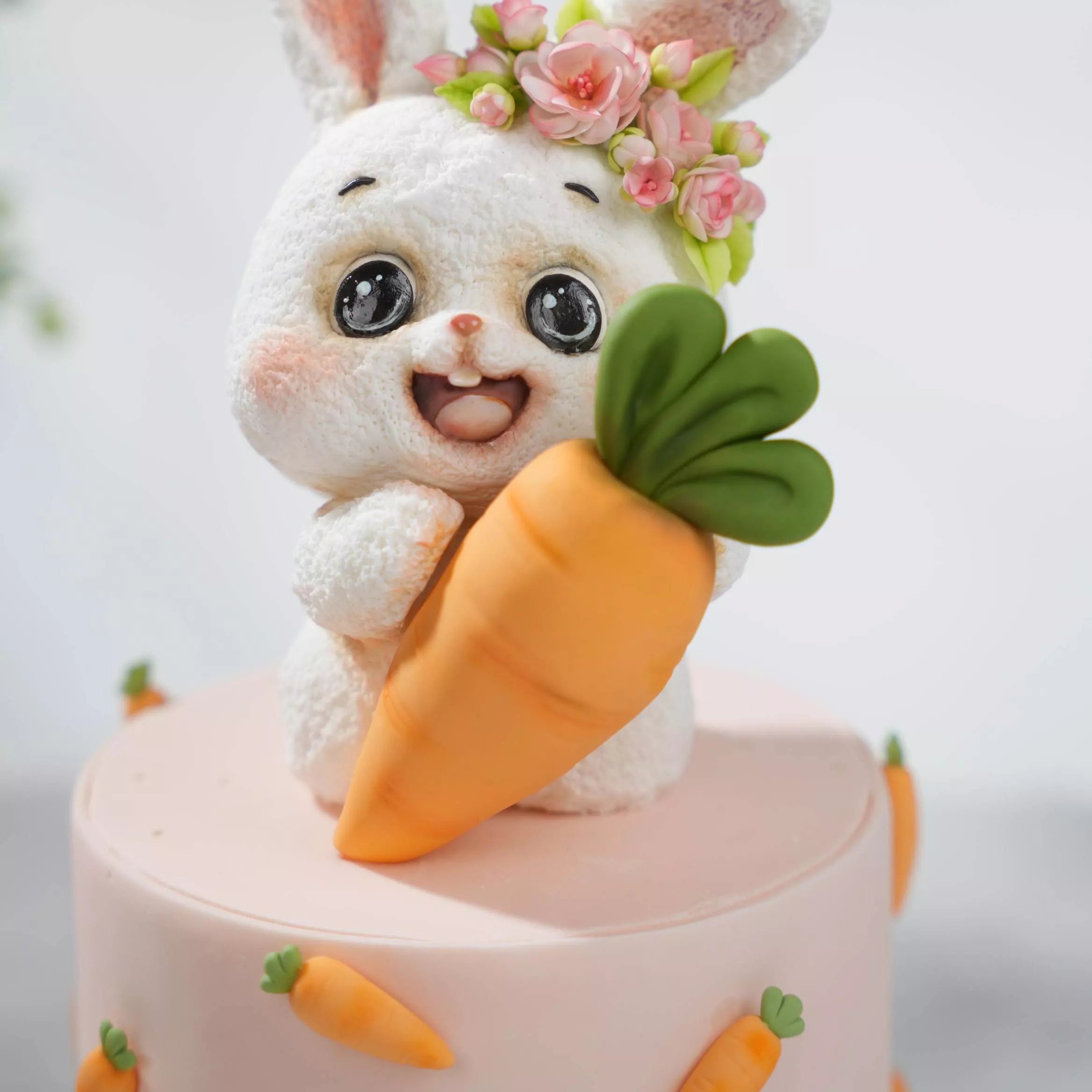 Rabbit & Carrot Fondant Cake Masterclass