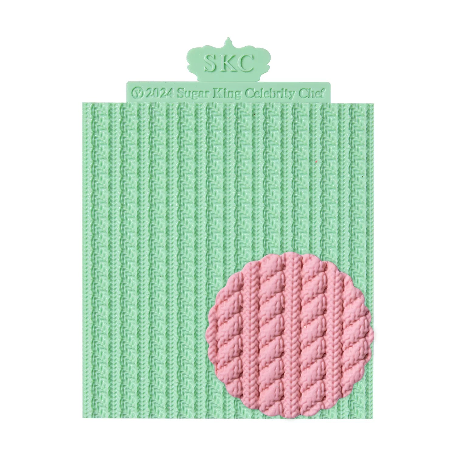 Woven Pattern Silicone Mold