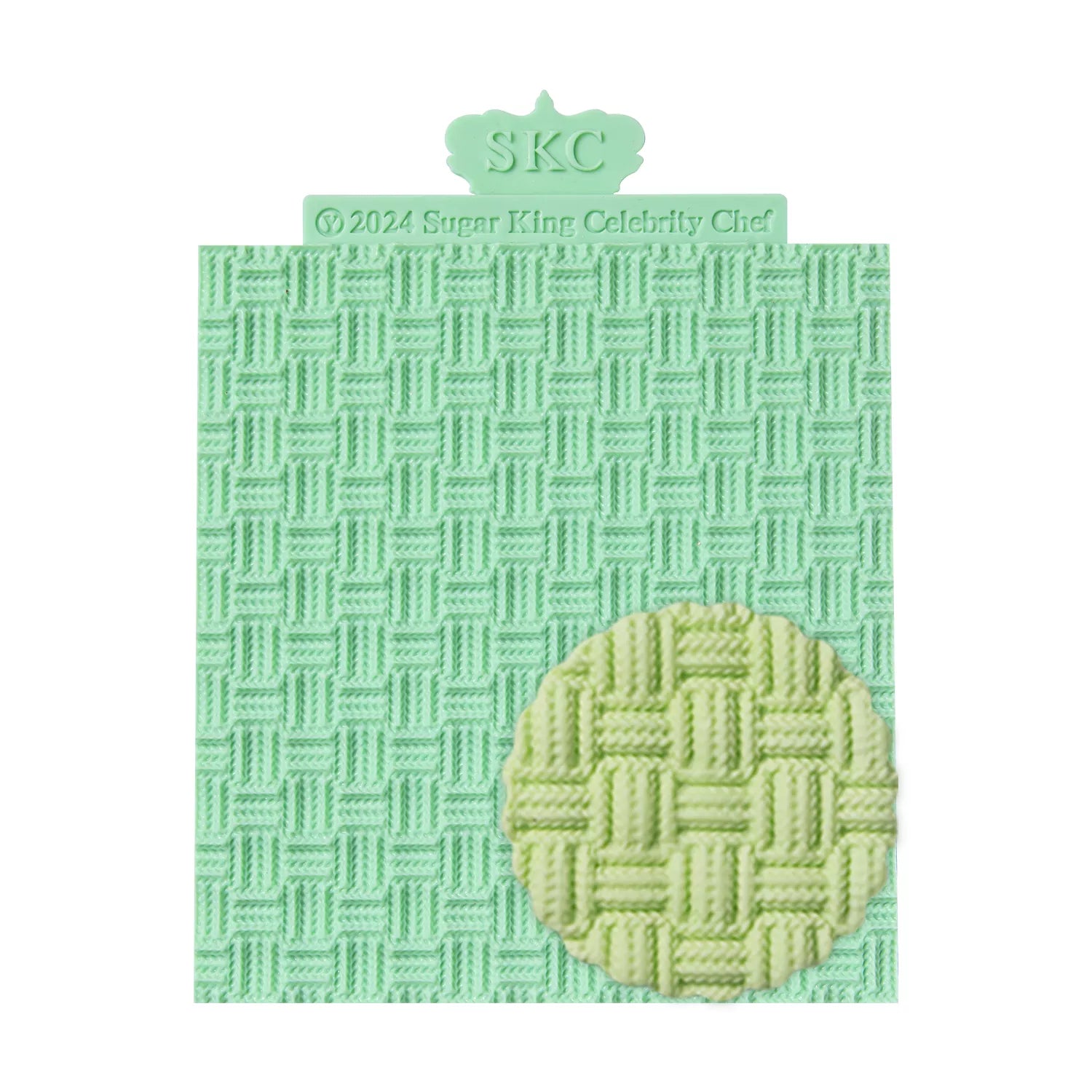 Woven Pattern Silicone Mold