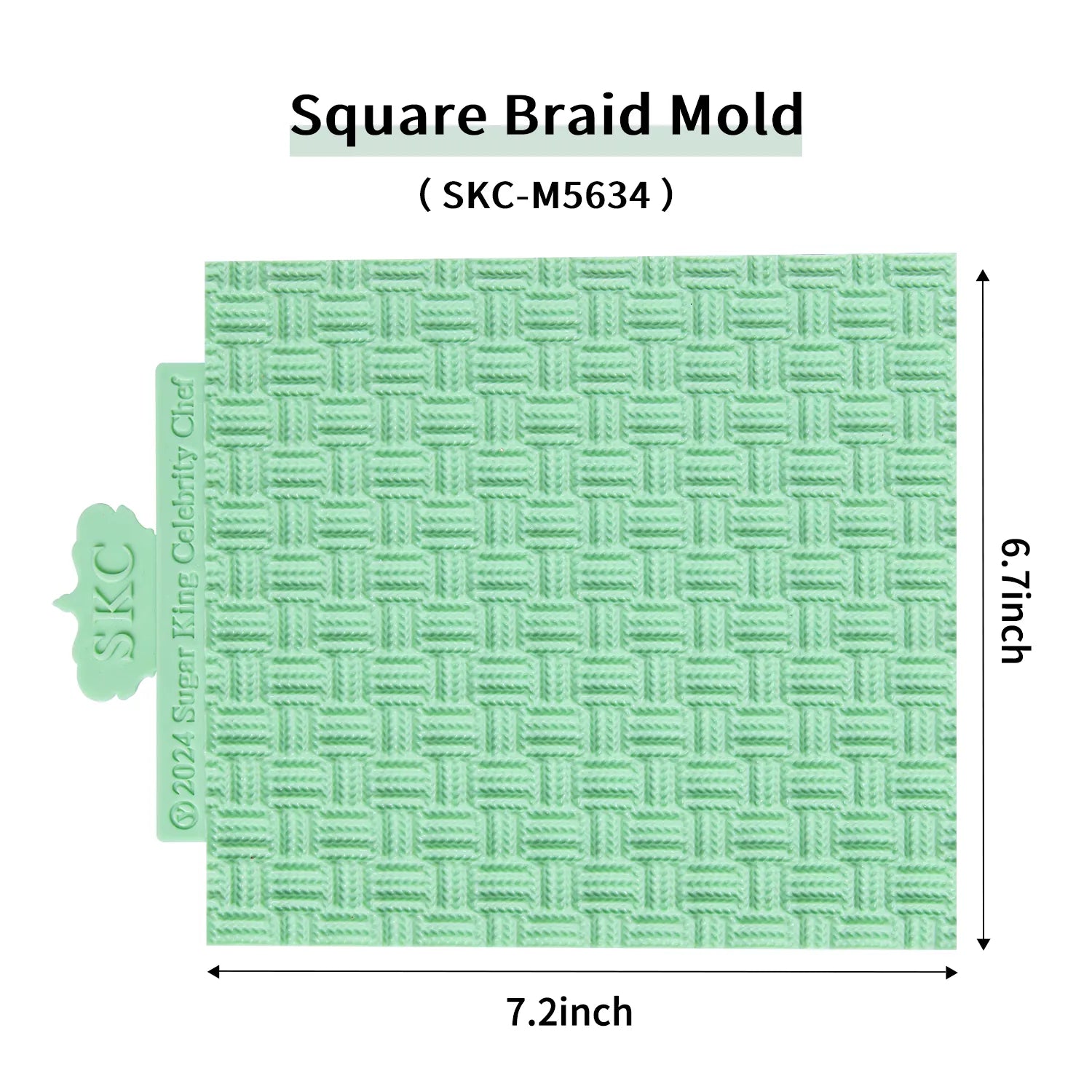 Woven Pattern Silicone Mold