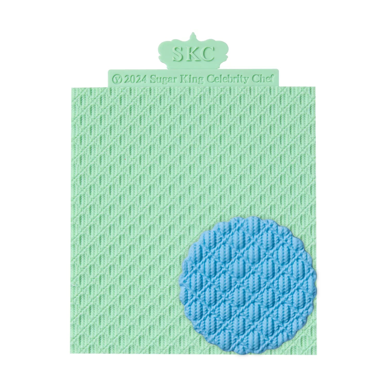 Woven Pattern Silicone Mold